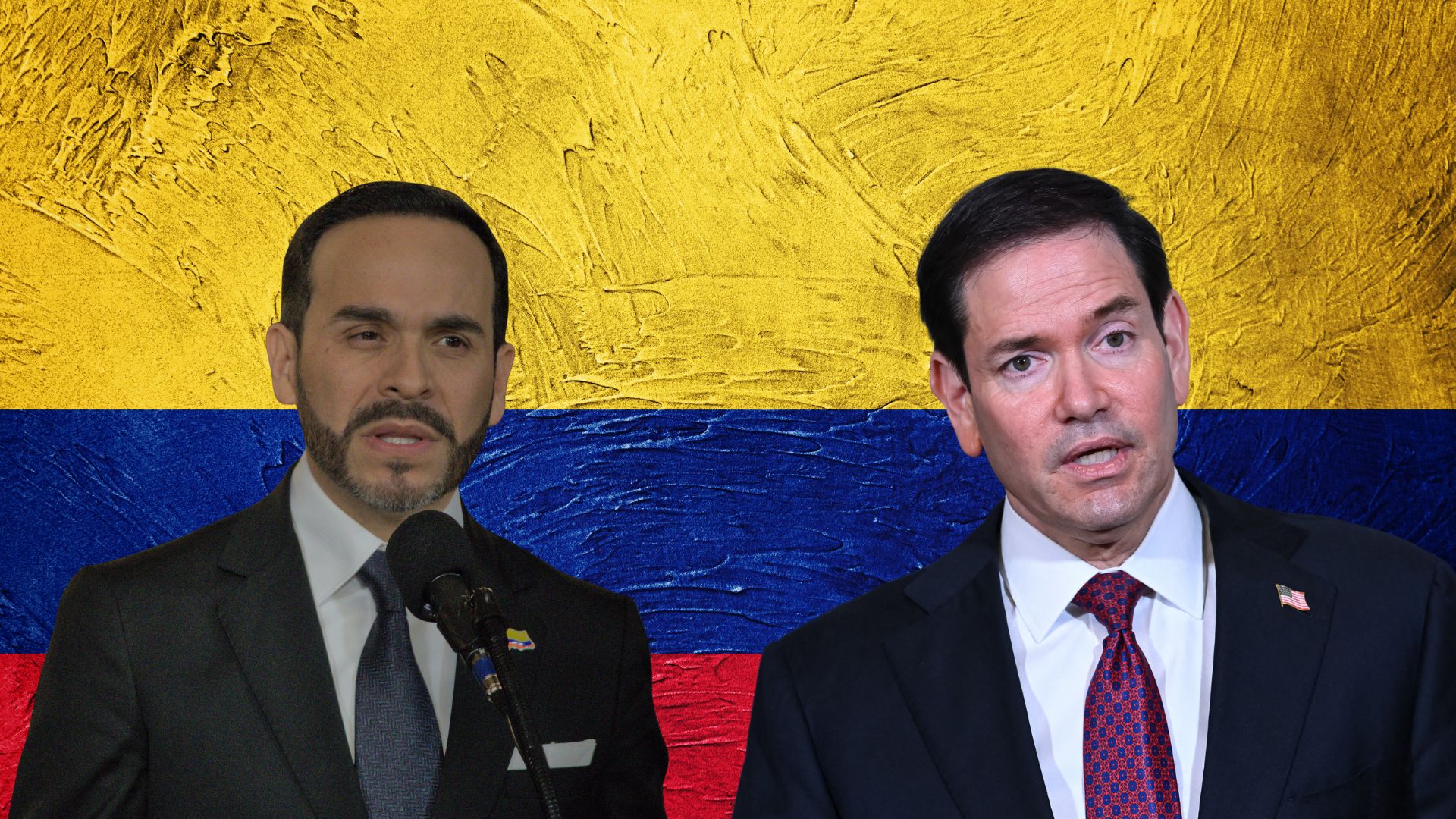 Abelardo De La Espriella sostuvo una conversación con Marco Rubio-Foto: AFP/CANVA
