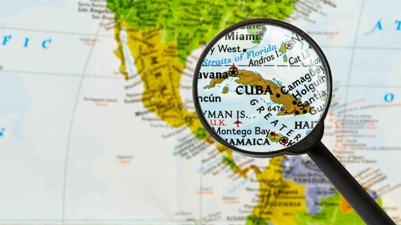 Mapa Cuba - Foto Canva