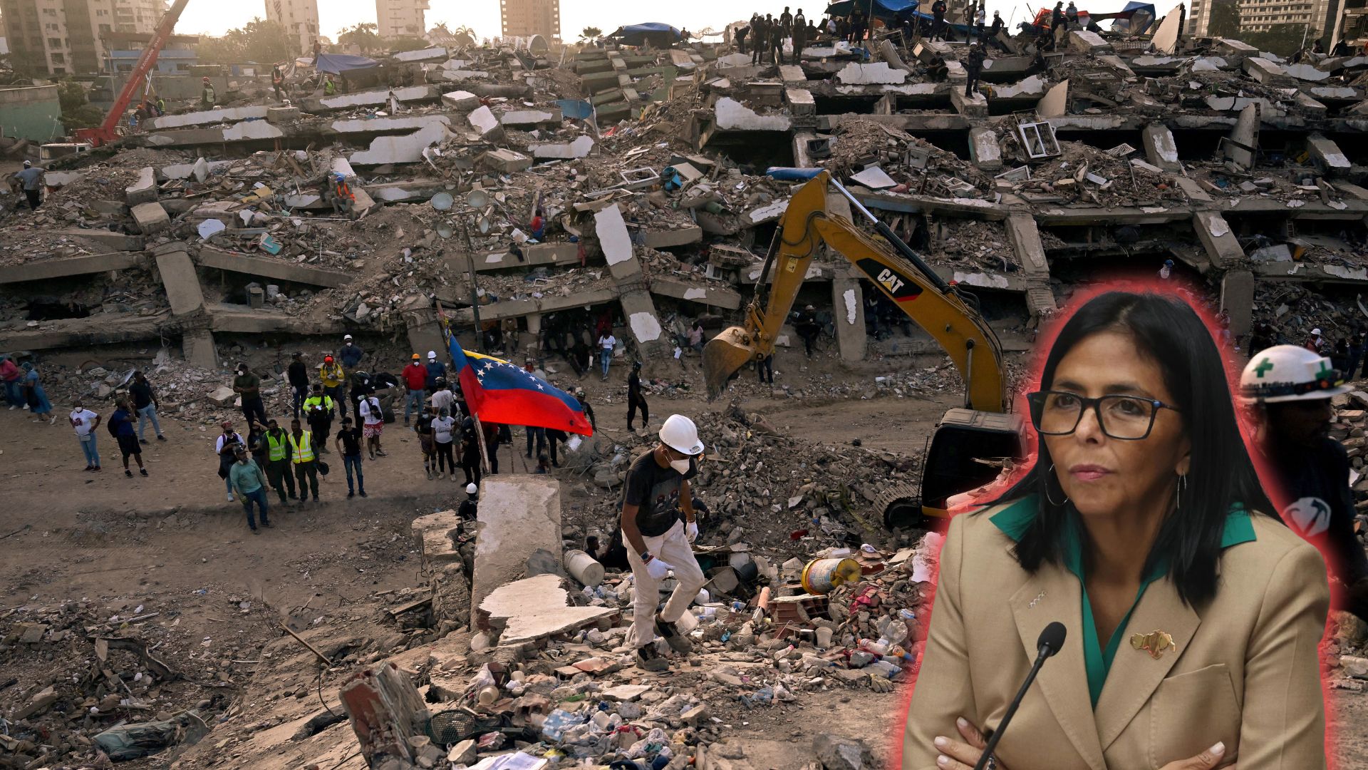 Tras nuevo temblor, damnificados en Venezuela insisten en la negligencia del régimen - Fotos: AFP/EFE