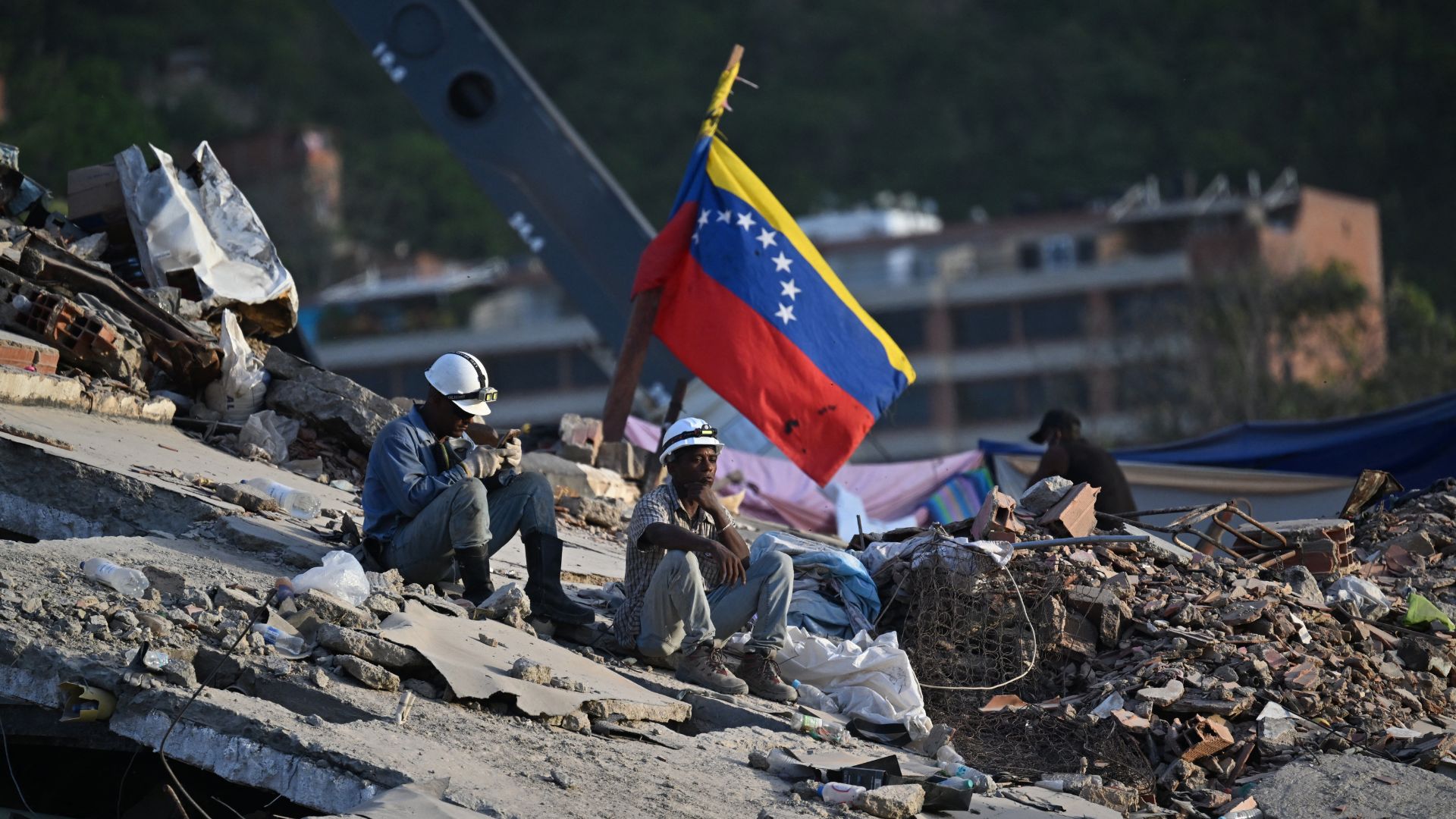 Terremoto en Venezuela - Foto AFP