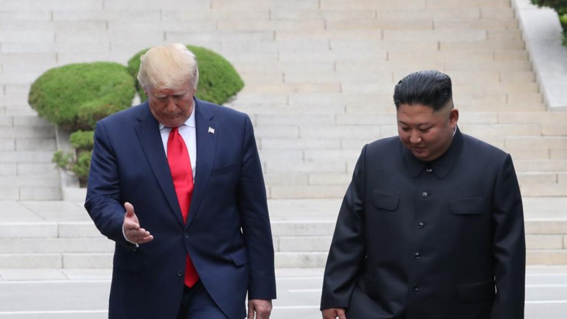 Donald Trump, presidente de Estados Unidos, reunido con Kim Jong Un en 2019 - Foto: EFE