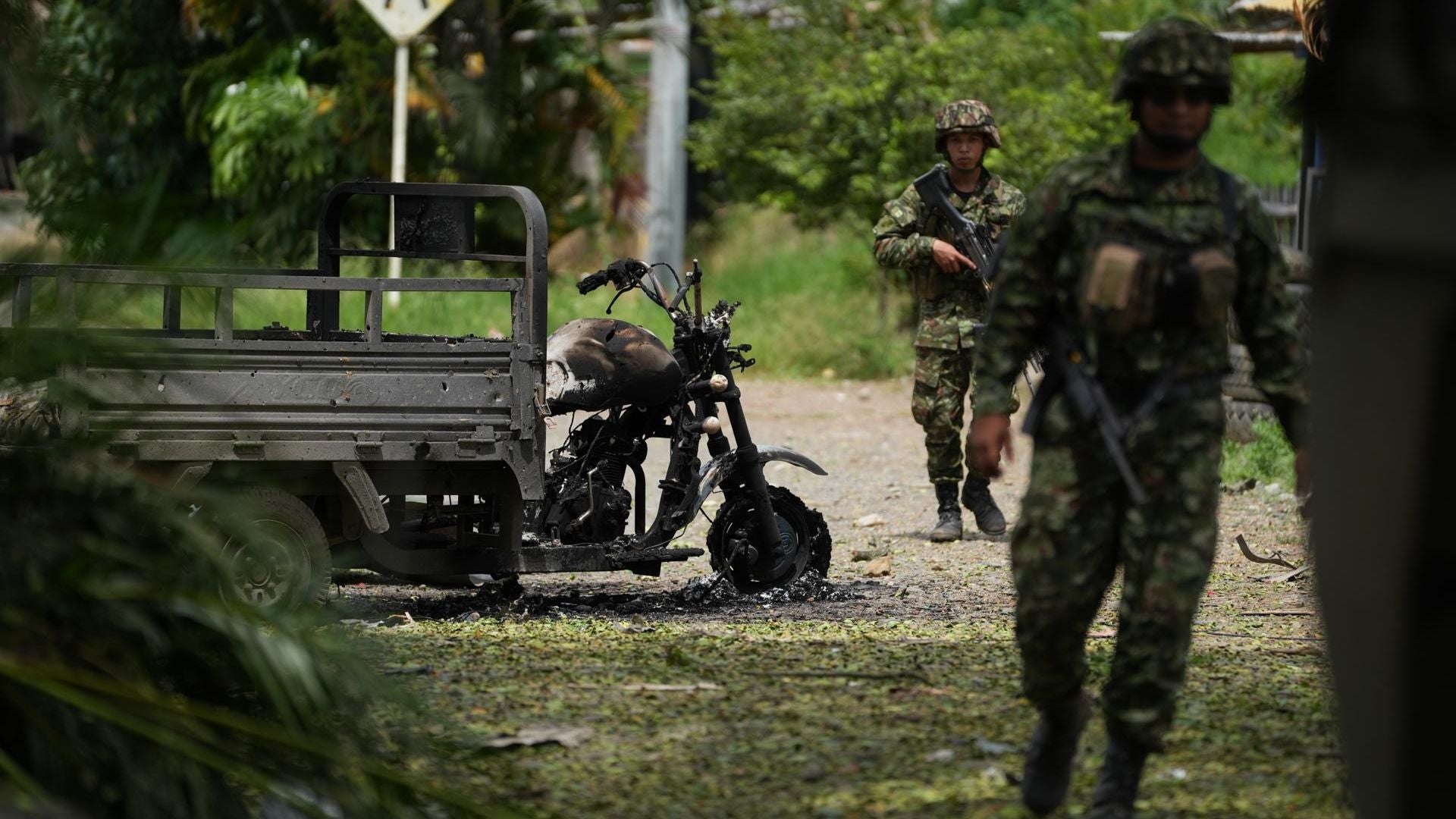 Nuevo golpe de las fuerzas militares de Colombia contra los grupos criminales - Foto de referencia: EFE