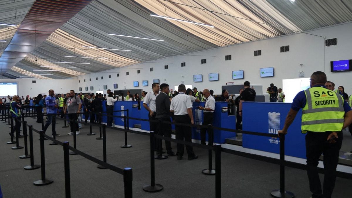 Aeropuerto de Maiquetía (AFP)