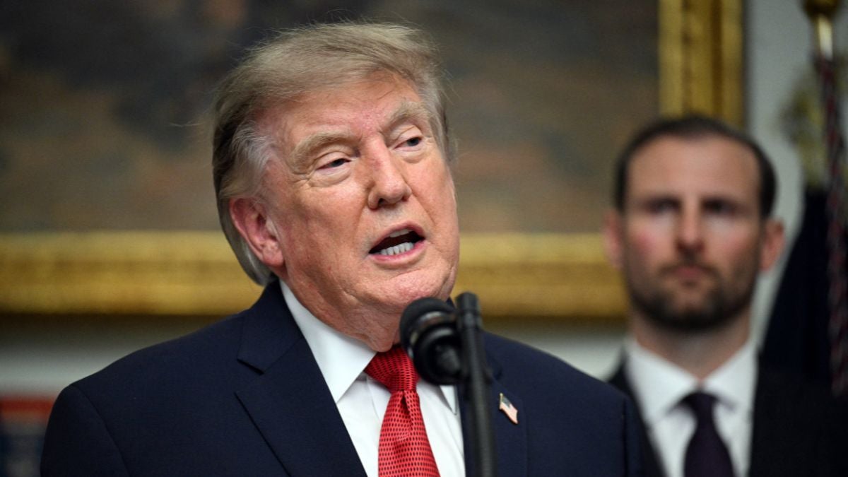 Donald Trump, presidente de EE. UU. (AFP)