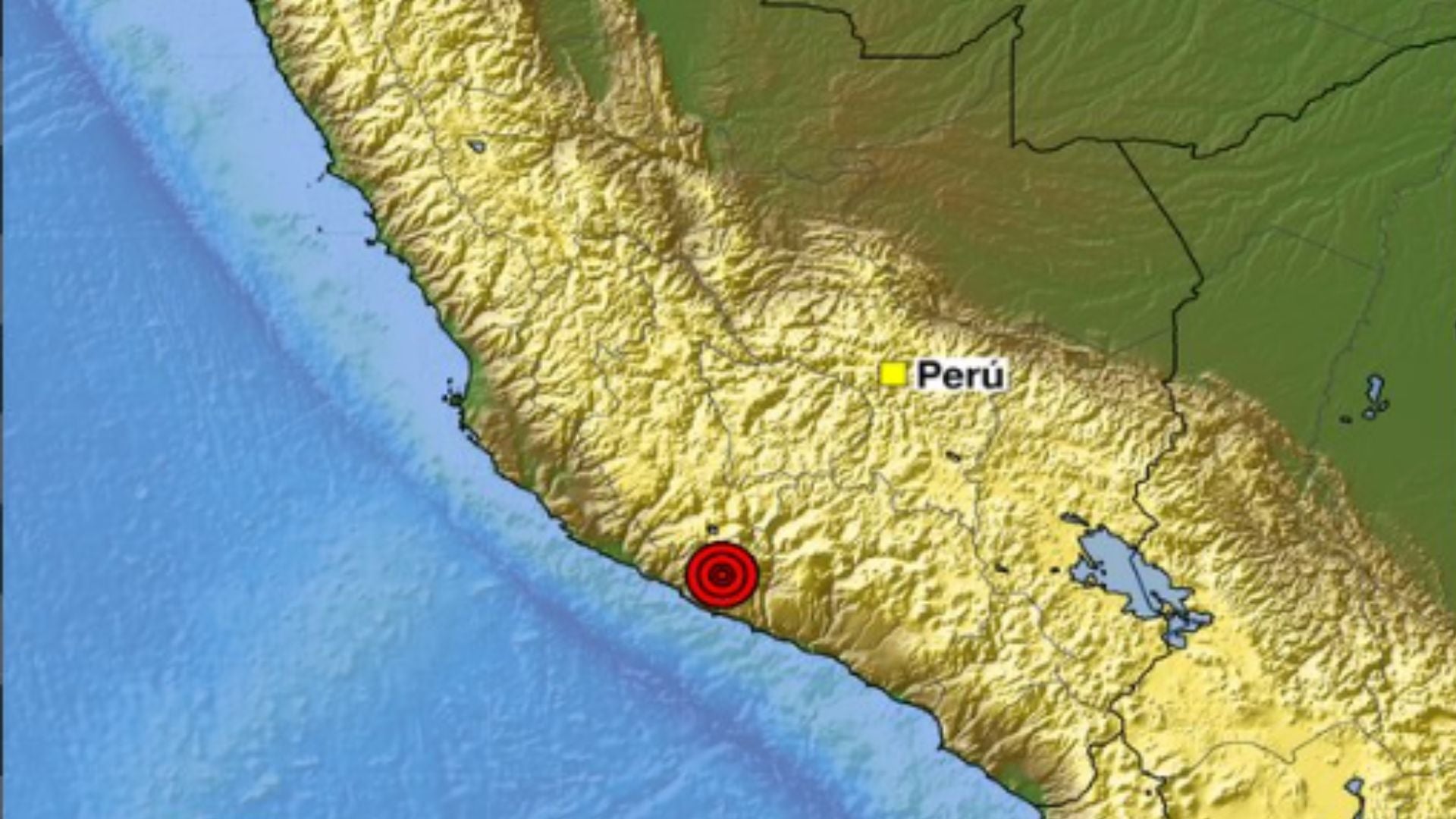 Terremoto en Perú - Servicio Geológico Colombiano