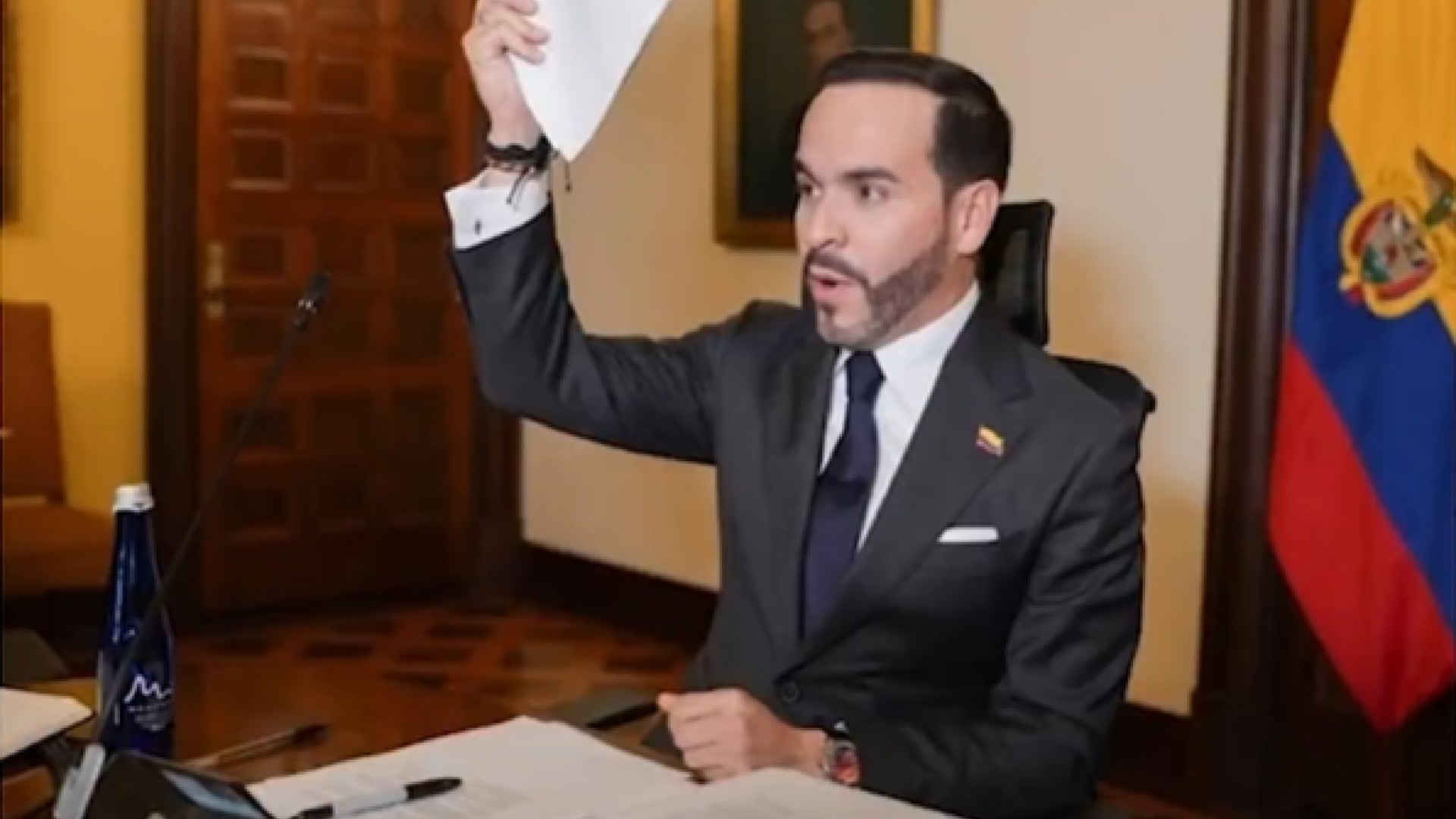Abelardo de la Espriella, presidente de Colombia / FOTO: Captura de pantakka