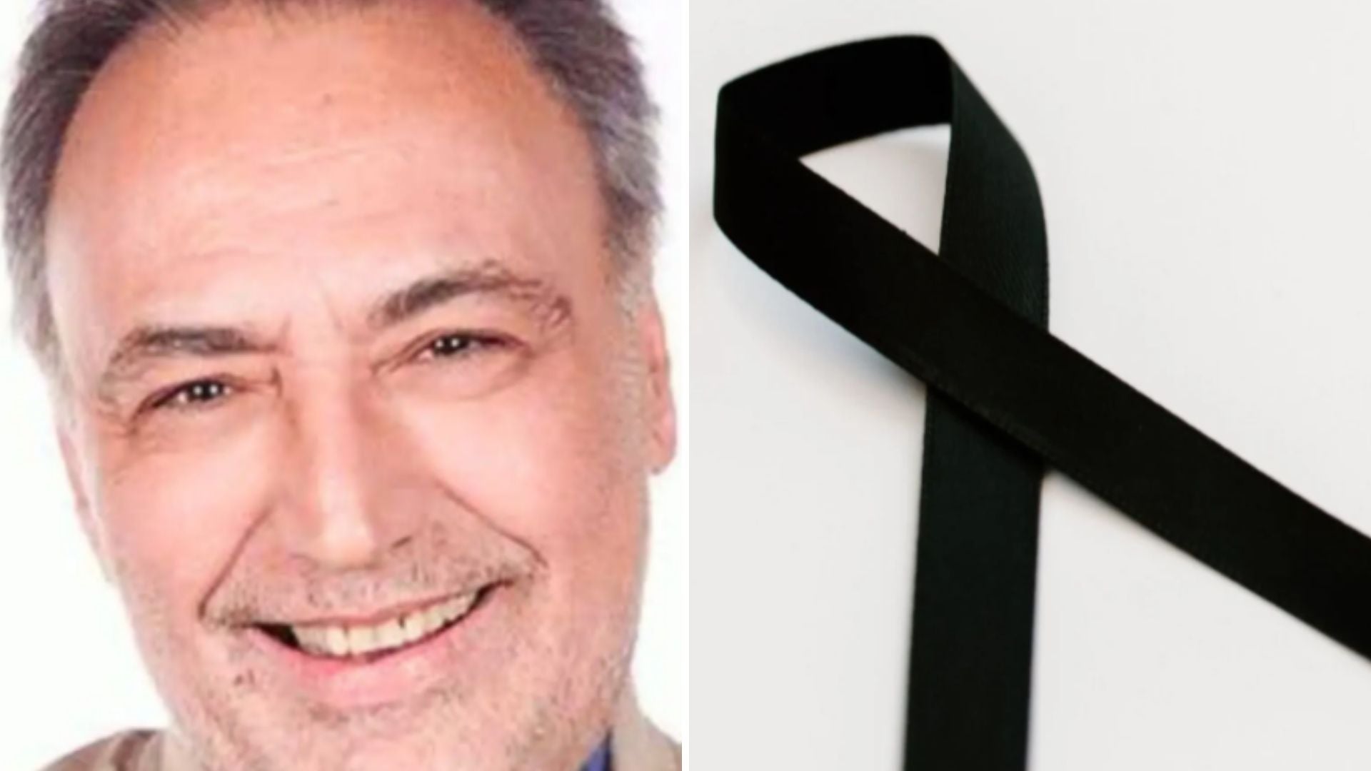 Alejandro Mata, actor venezolano / Lazo negro, símbolo de luto - Fotos: X / Pexels