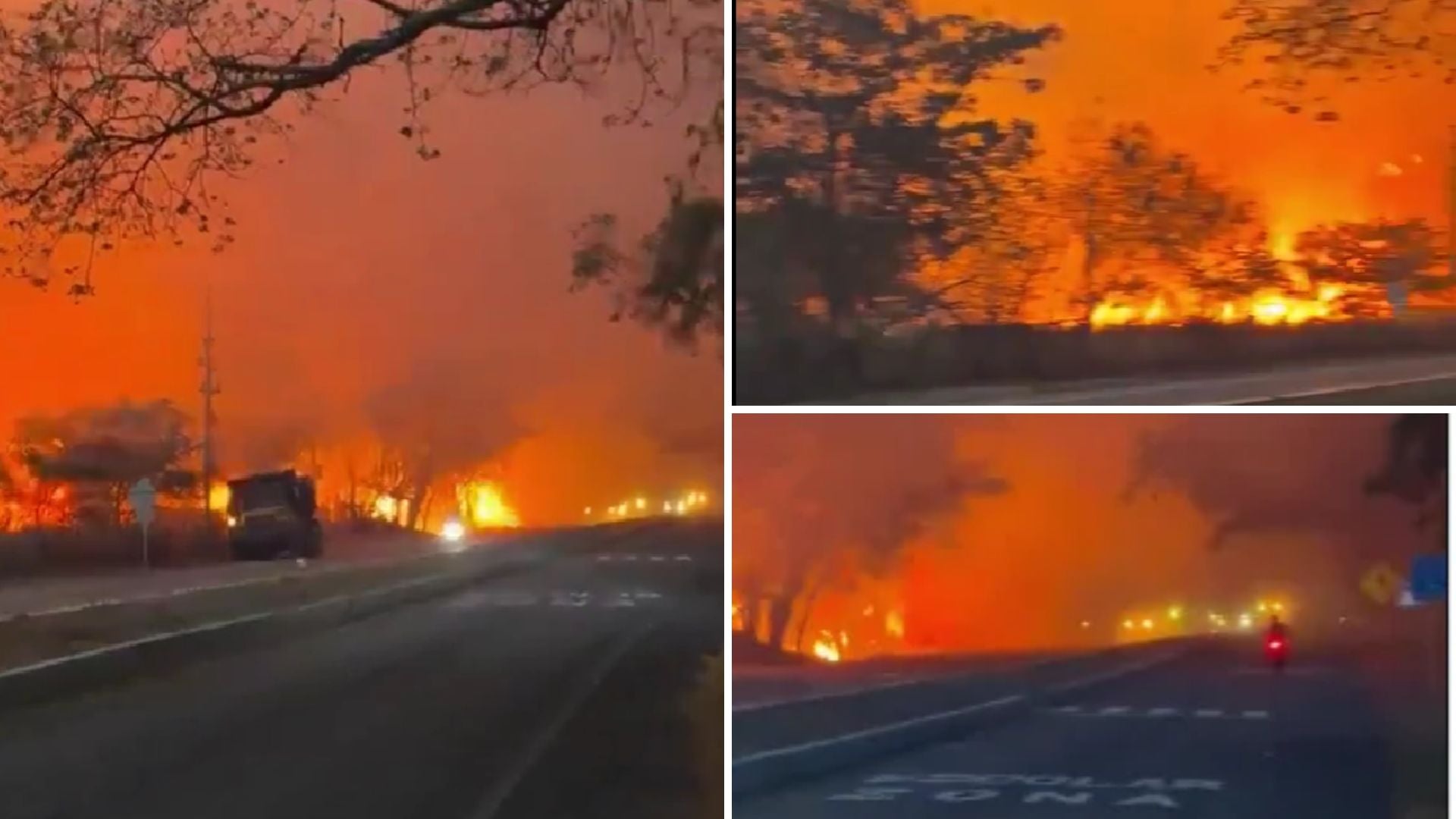 Grave incendio en el Tolima - Captura de pantalla de X