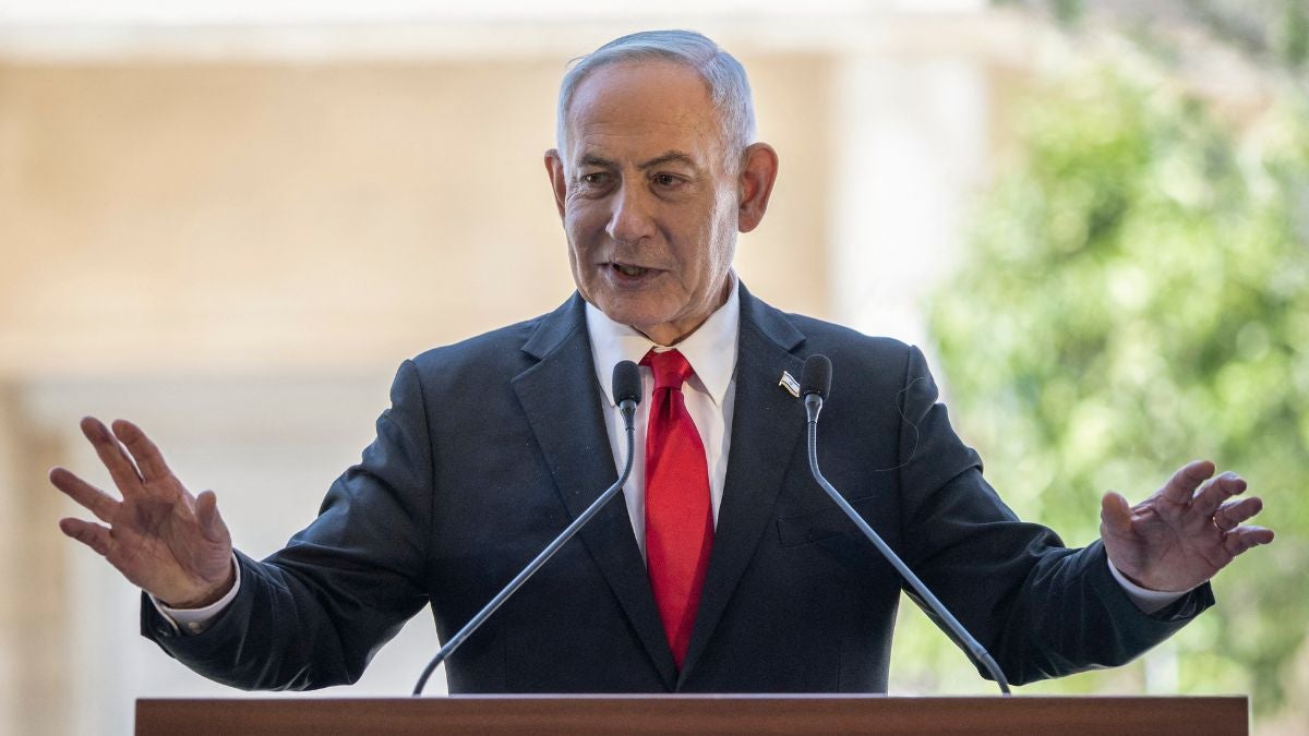 Benjamin Netanyahu, primer ministro de Israel (AFP)