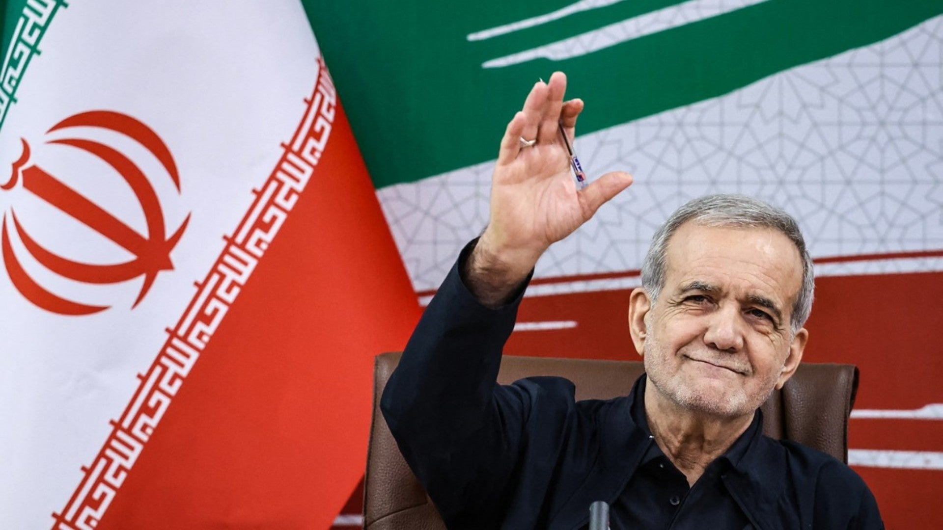 Masud Pezeshkian, presidente del régimen de Irán - Foto: AFP