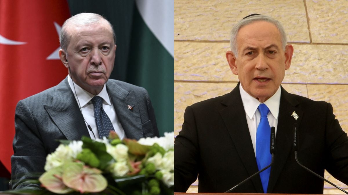 Recep Tayyip Erdoğan - Benjamin Netanyahu (AFP)