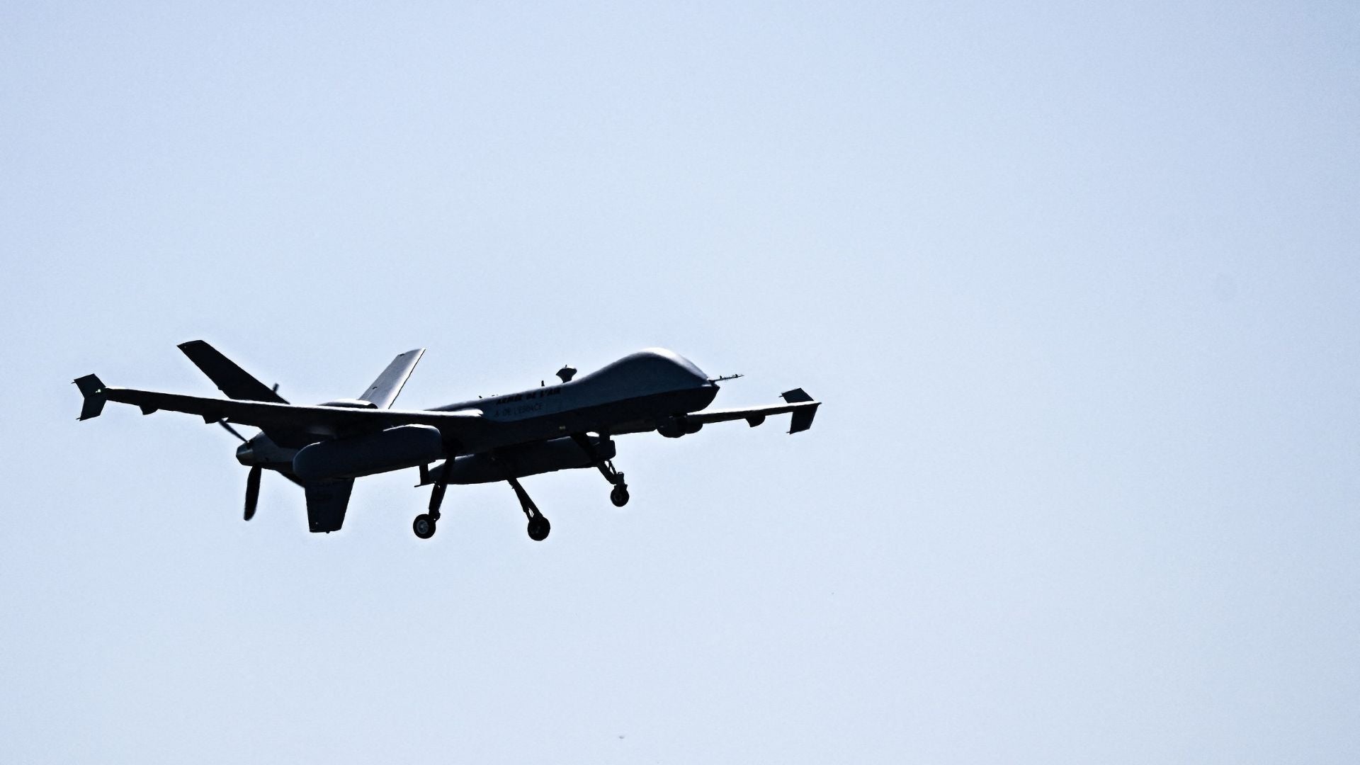 Un dron militar MQ-9 Reaper-Foto: AFP
