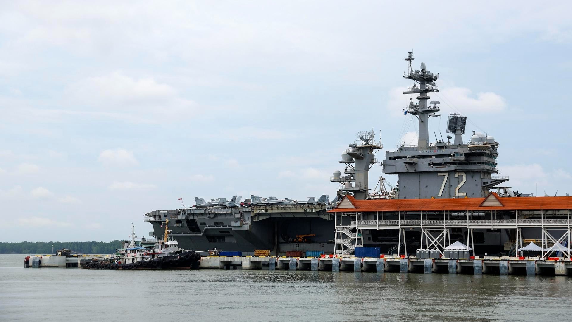 Portaviones USS Abraham Lincoln / FOTO: EFE