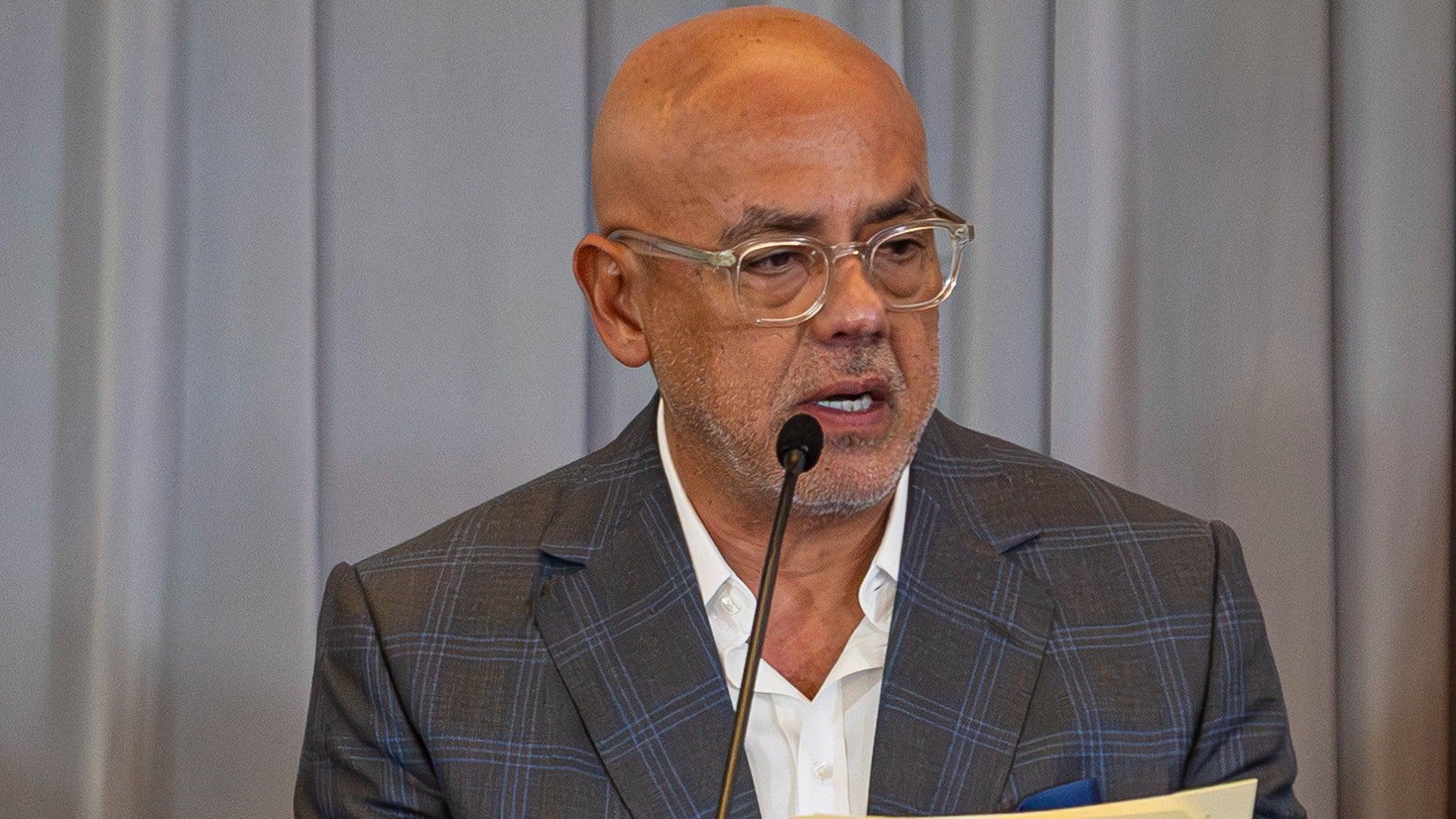 Jorge Rodríguez, ilegítimo presidente de la Asamblea Nacional chavista - Foto: EFE
