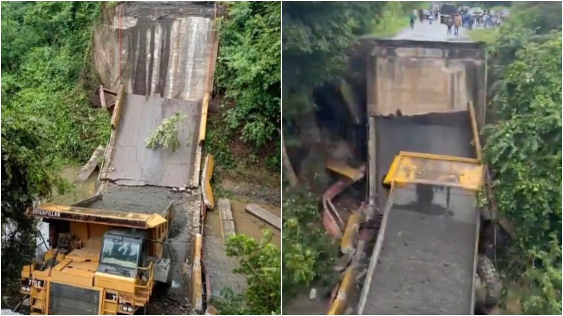 Colapso del puente 'El Pao' (Venezuela) - Fotos: X