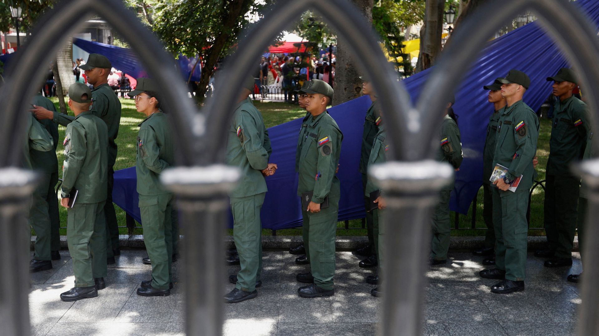 Miembros de la Fuerza Armada Nacional Bolivariana - Foto de referencia: AFP