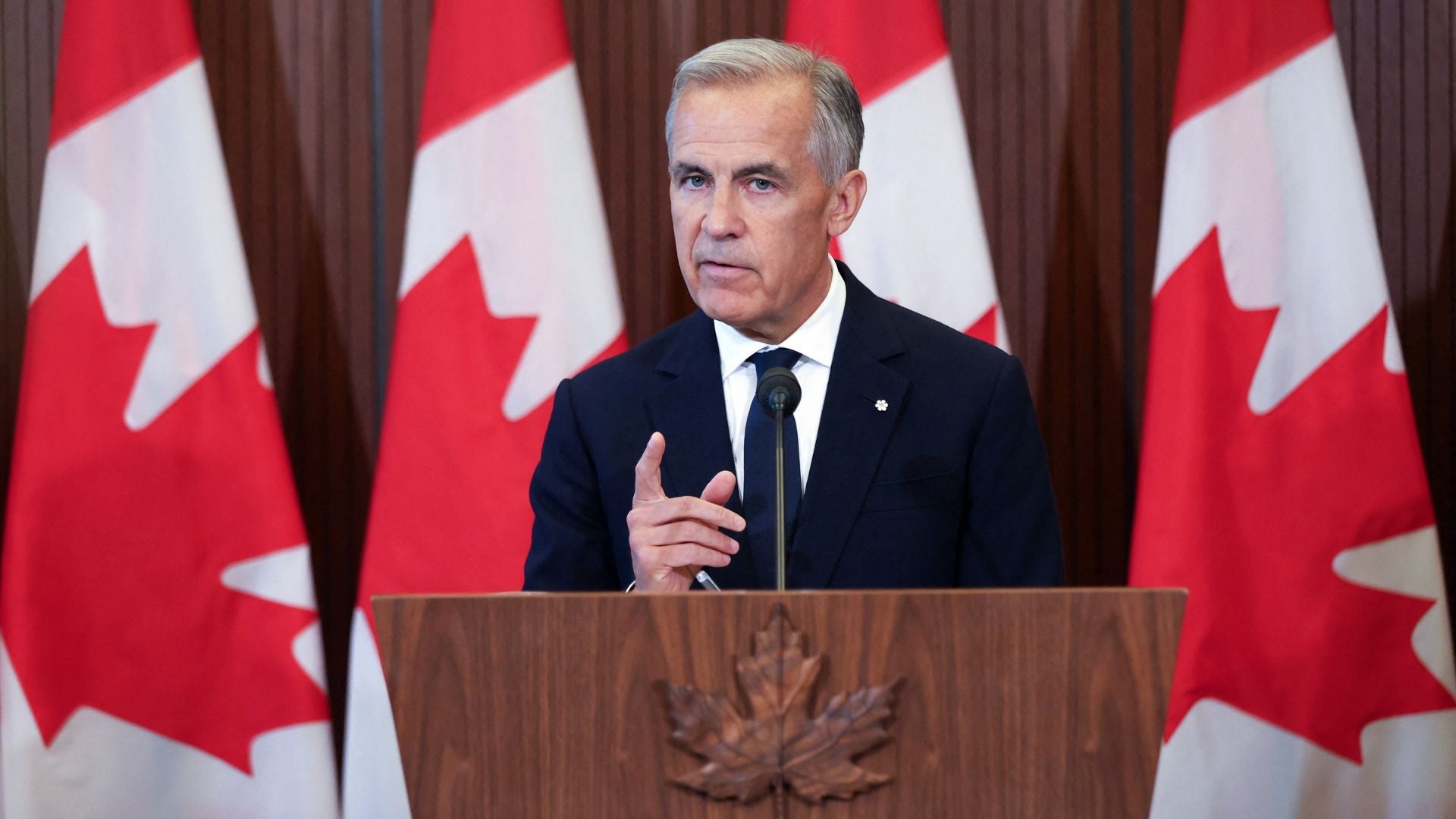 Primer ministro de Canadá Mark Carney-Foto: AFP