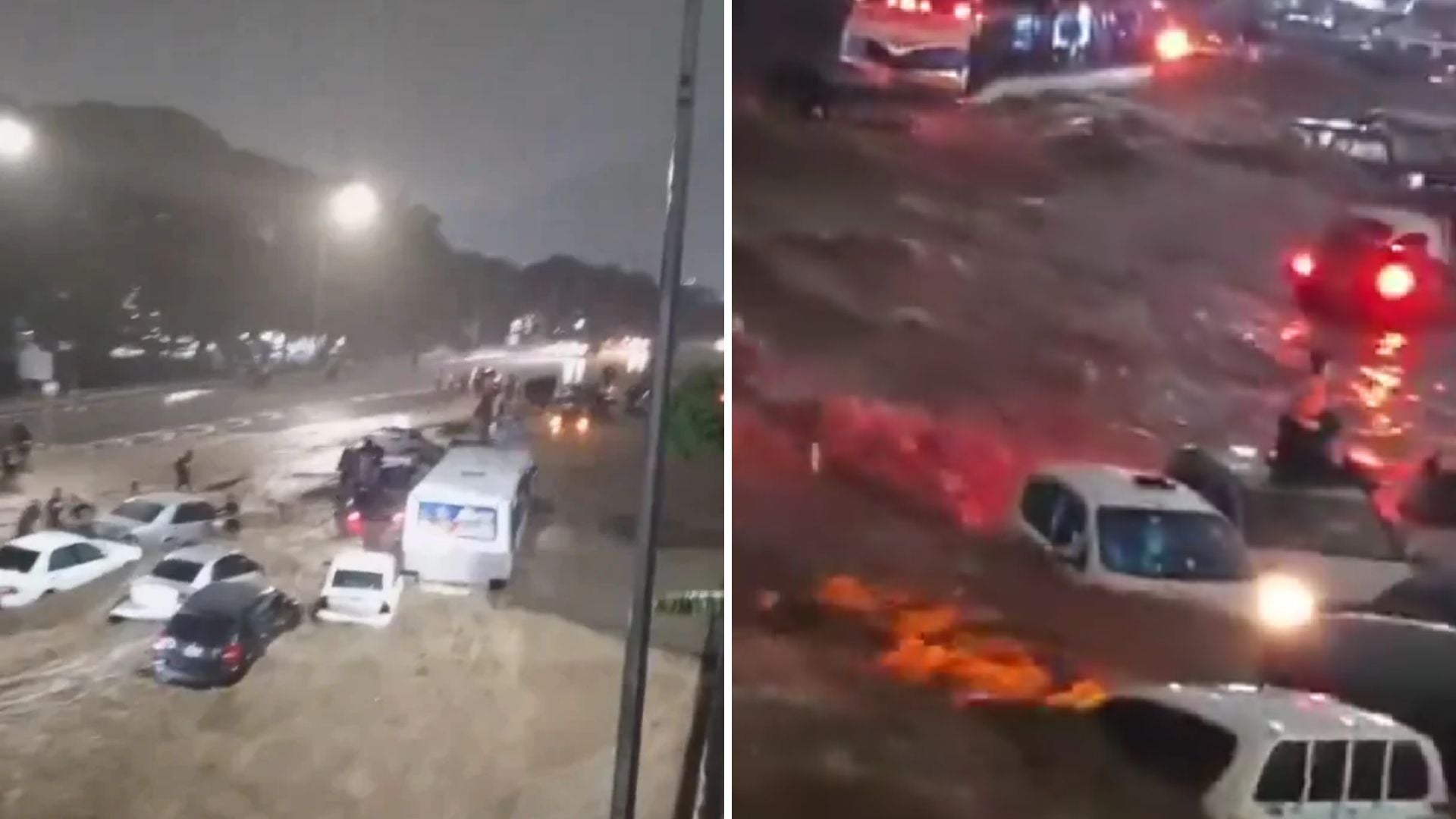 Inundaciones en Caracas-Foto: redes