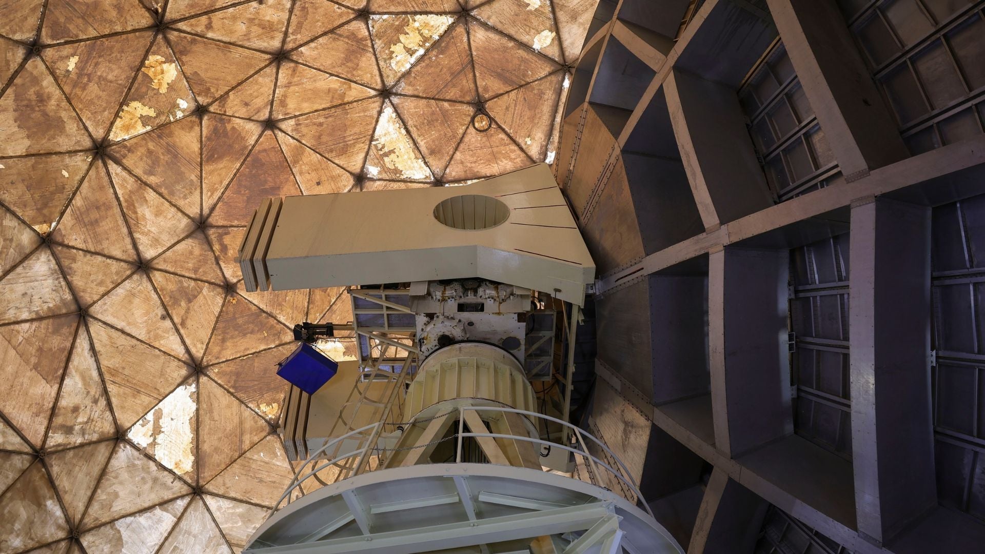 Vista del interior del Observatorio Astronómico de Yebes, Guadalajara-Foto: EFE