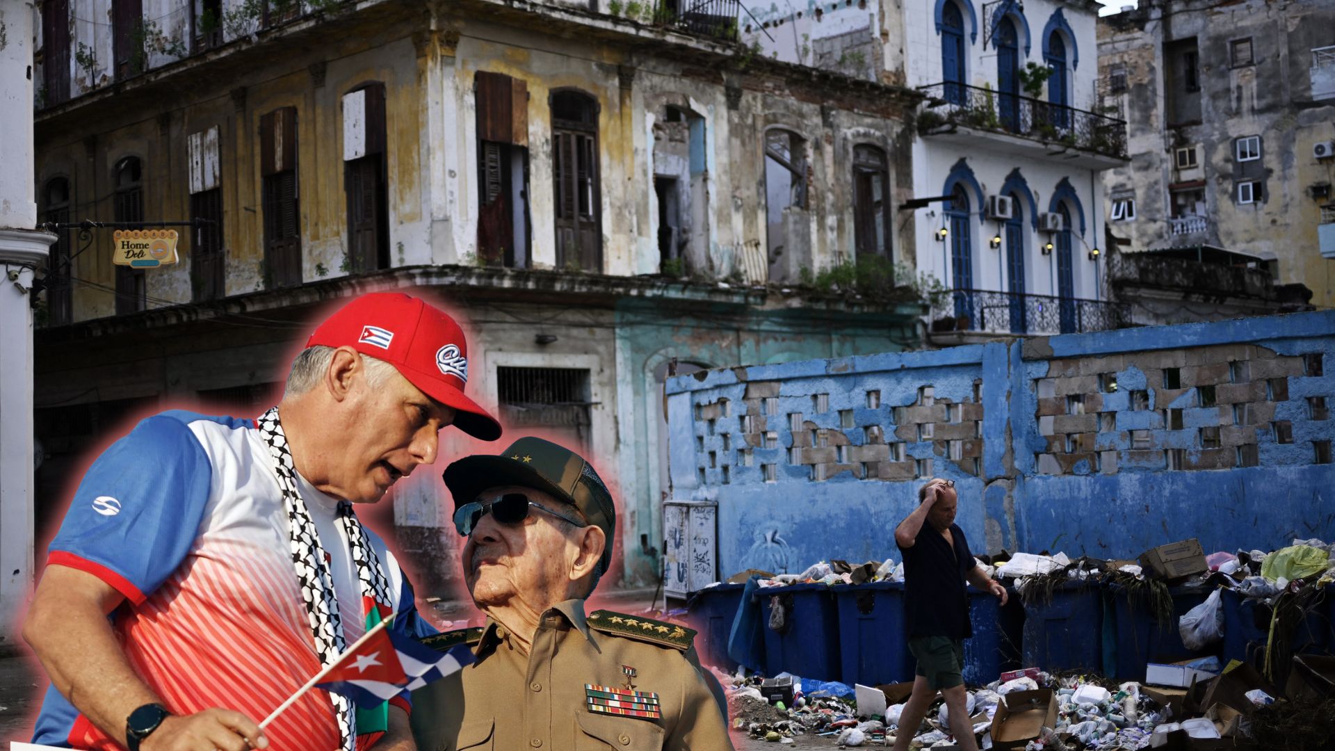 Régimen cubano culpable de la crisis humanitaria en la isla - Fotos: AFP/EFE