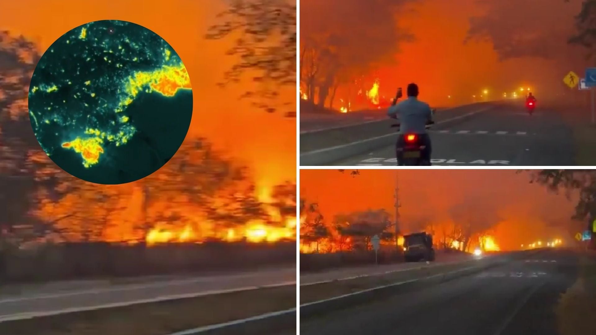 Tecnología aérea para combatir incendios en el Tolima - Captura de pantalla de redes