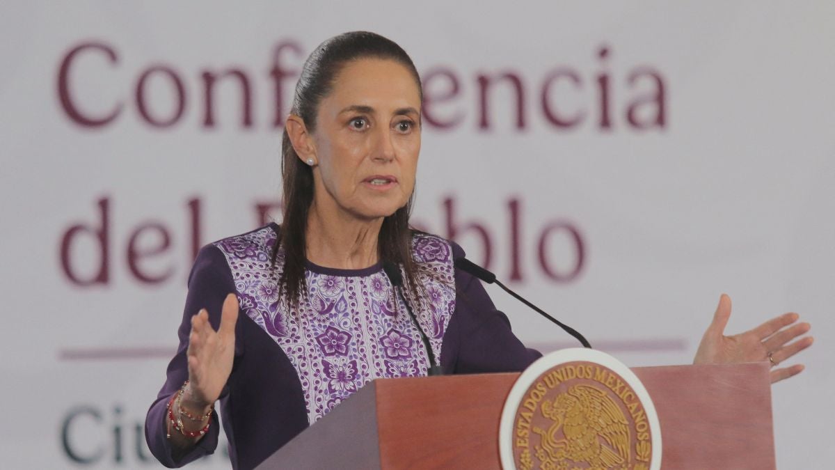 Claudia Sheinbaum, presidenta de México (AFP)