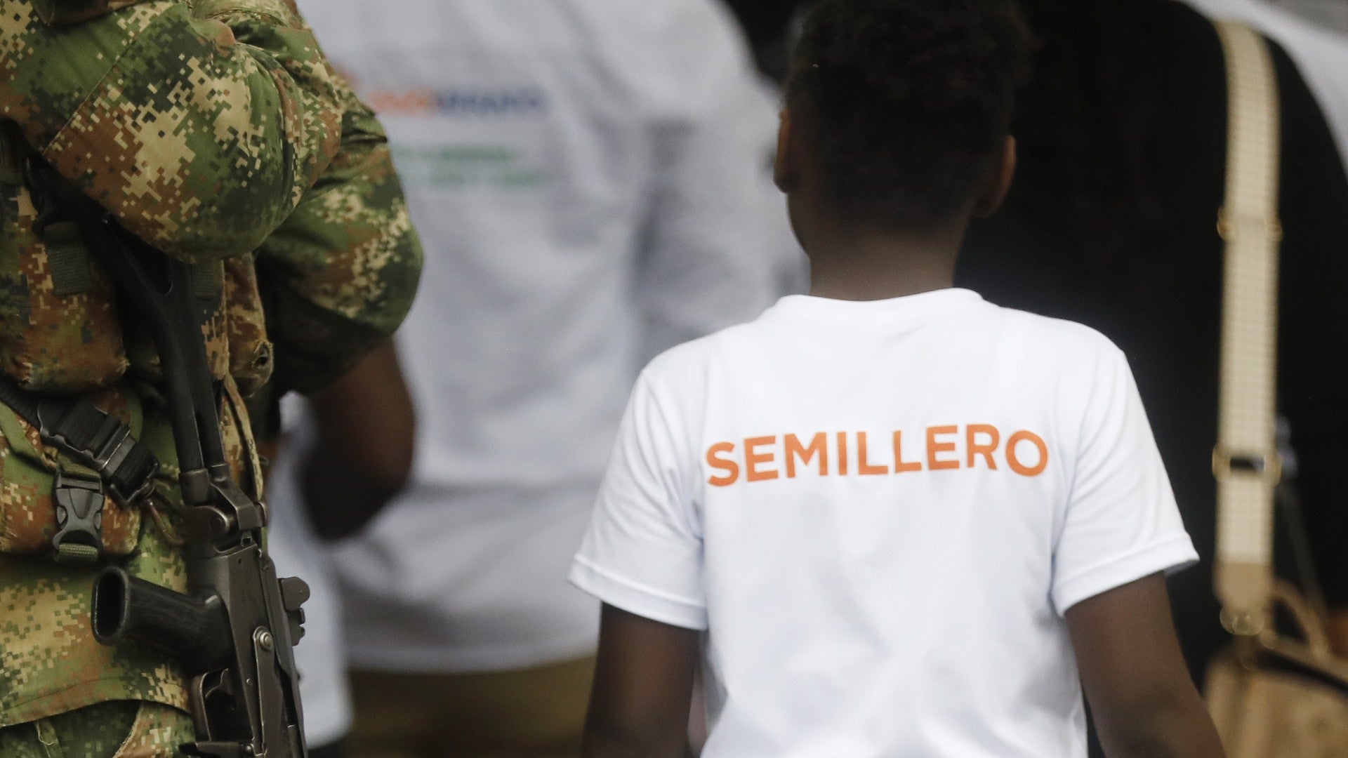 Reclutamiento de niños en Colombia - Foto: EFE