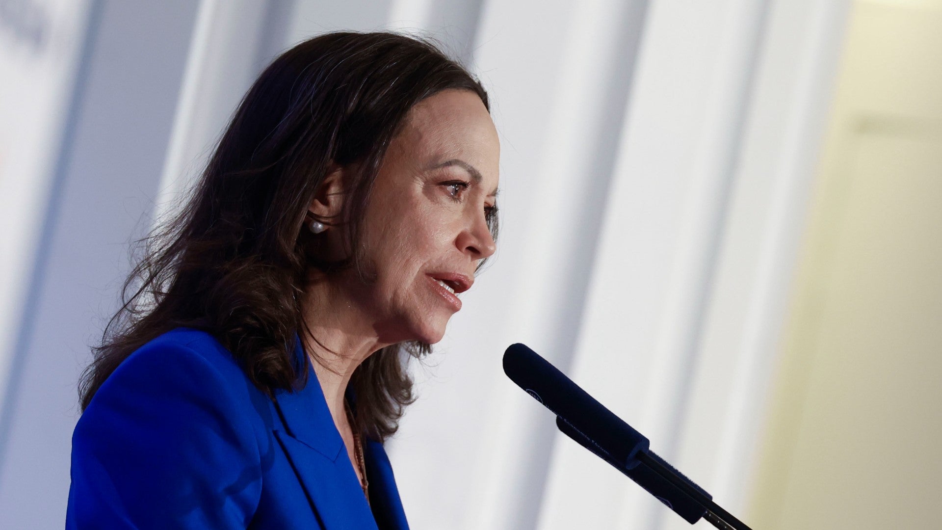 María Corina Machado, Premio Nobel de Paz y líder de la democracia en Venezuela - Foto: EFE
