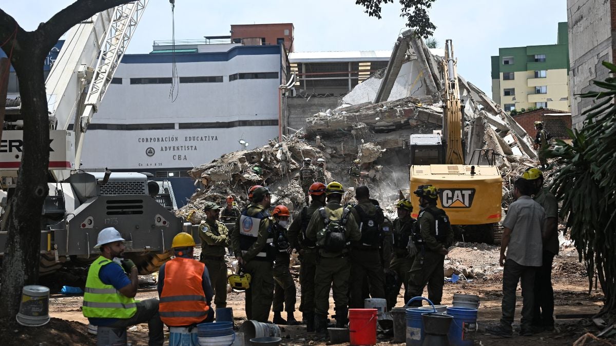 Terremoto en Colombia (AFP)