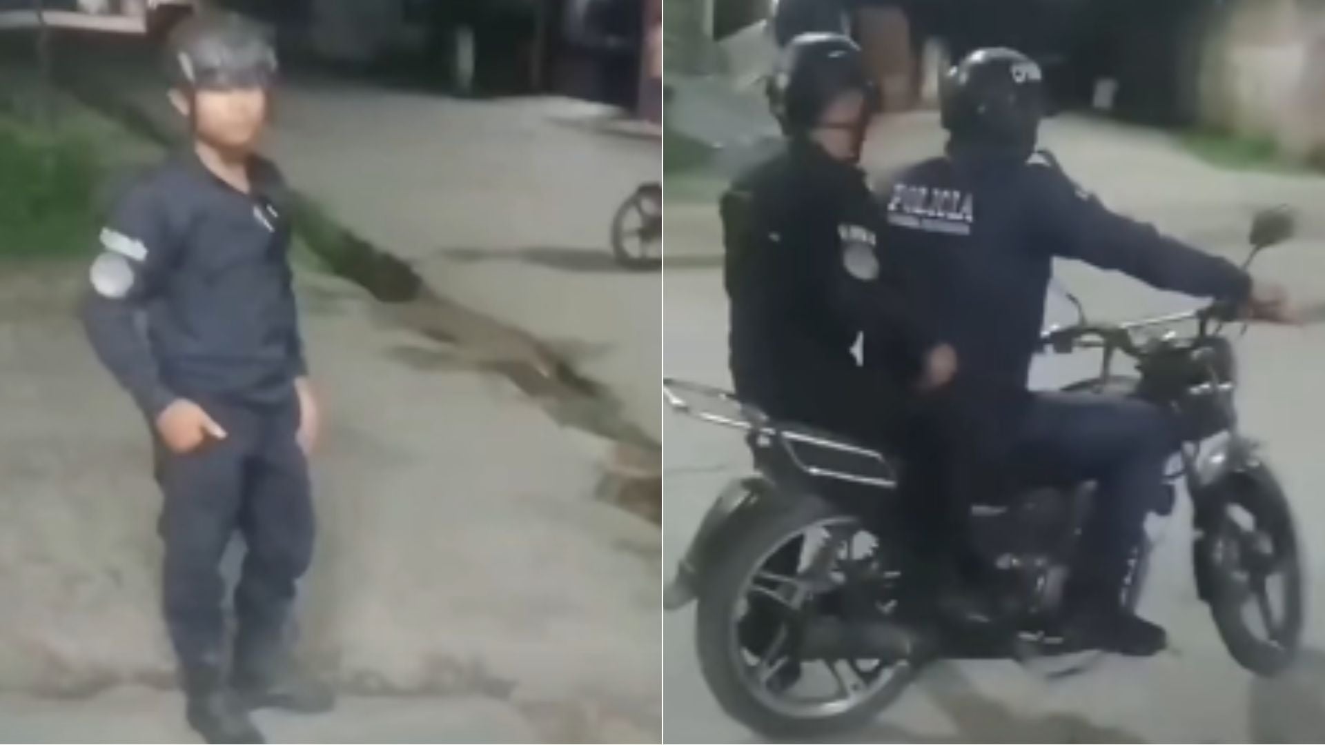 Policías venezolanos intentaron llevarse la cédula de un ciudadano - Fotos: X