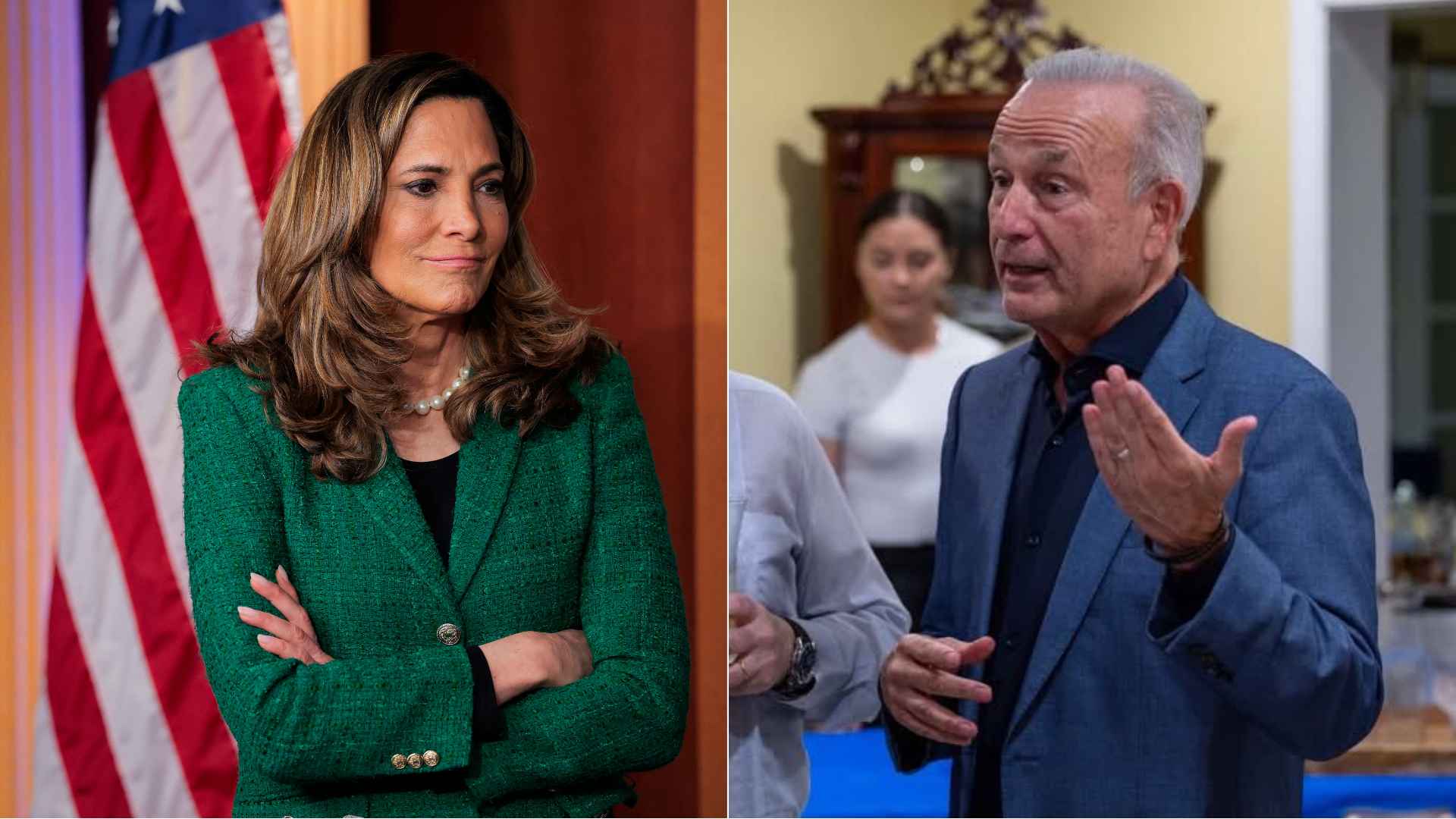 María Elvira Salazar - Foto AFP/ Elliot Rodríguez - Foto X: @ERodforCongress