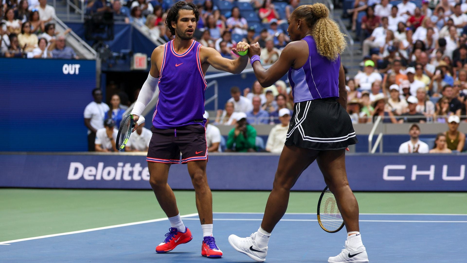 Serena Williams/ Carlos Alcaraz-Foto: EFE