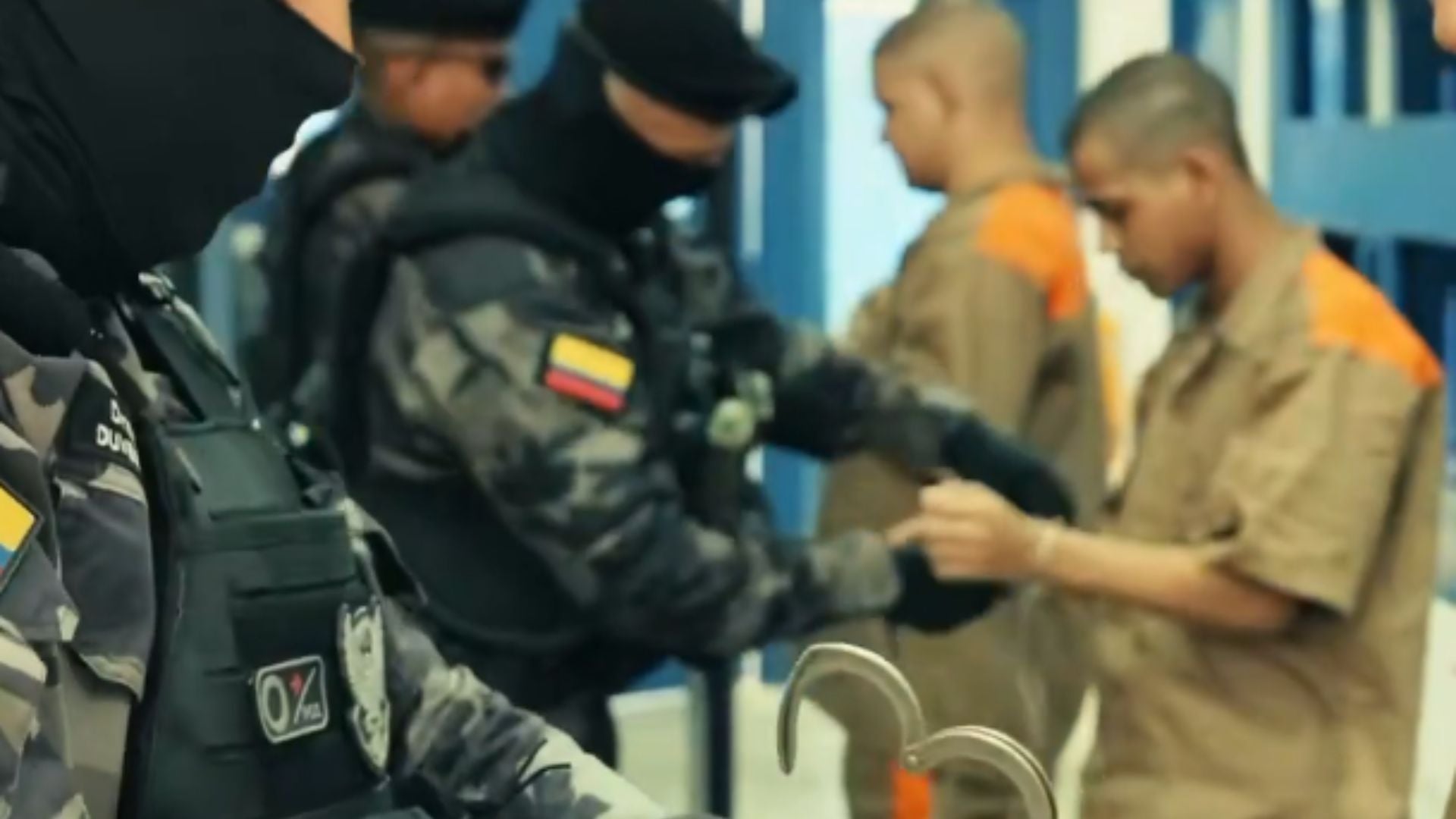 Traslado de presos en Colombia.