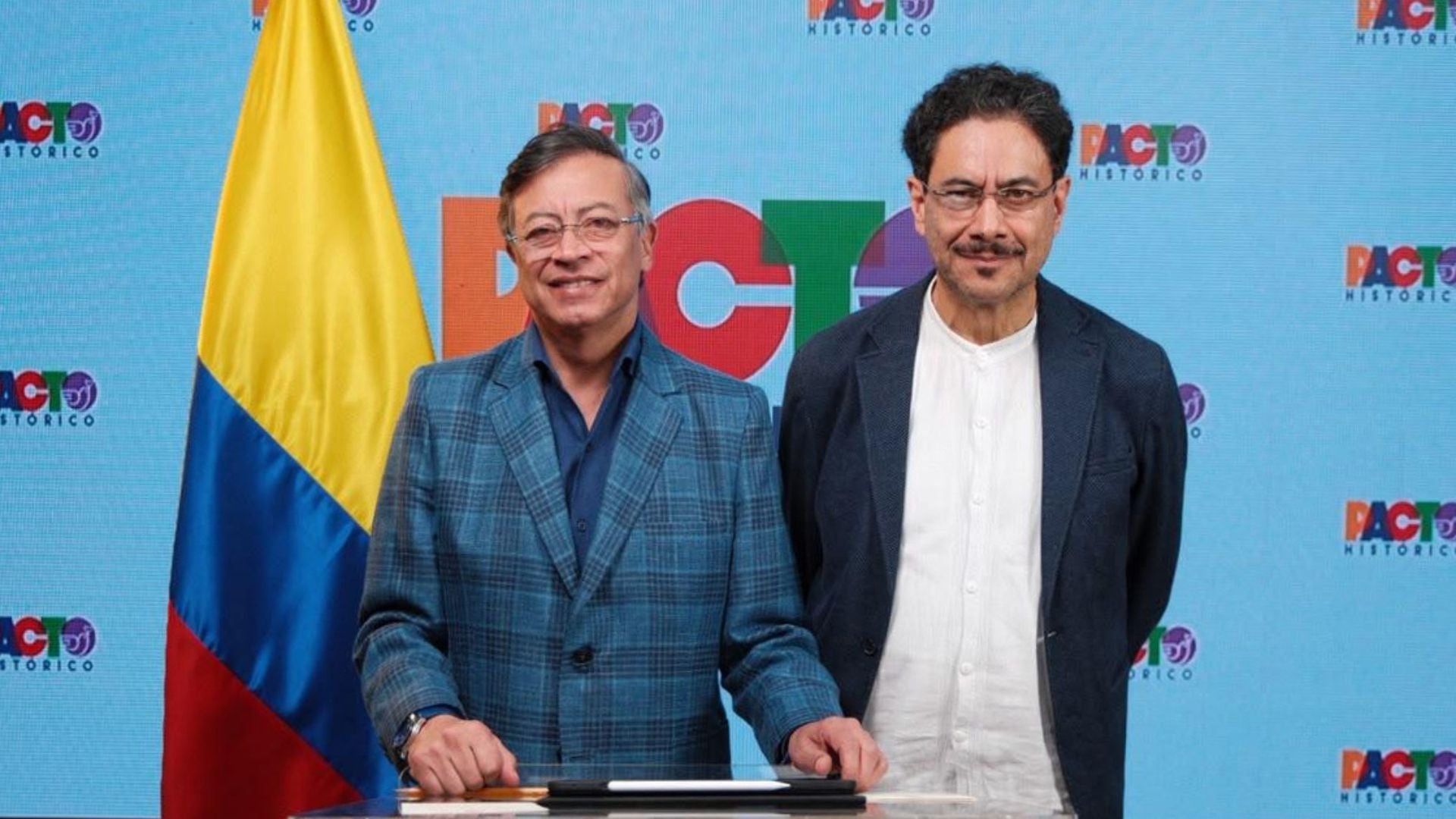 Petro e Iván Cepeda - EFE