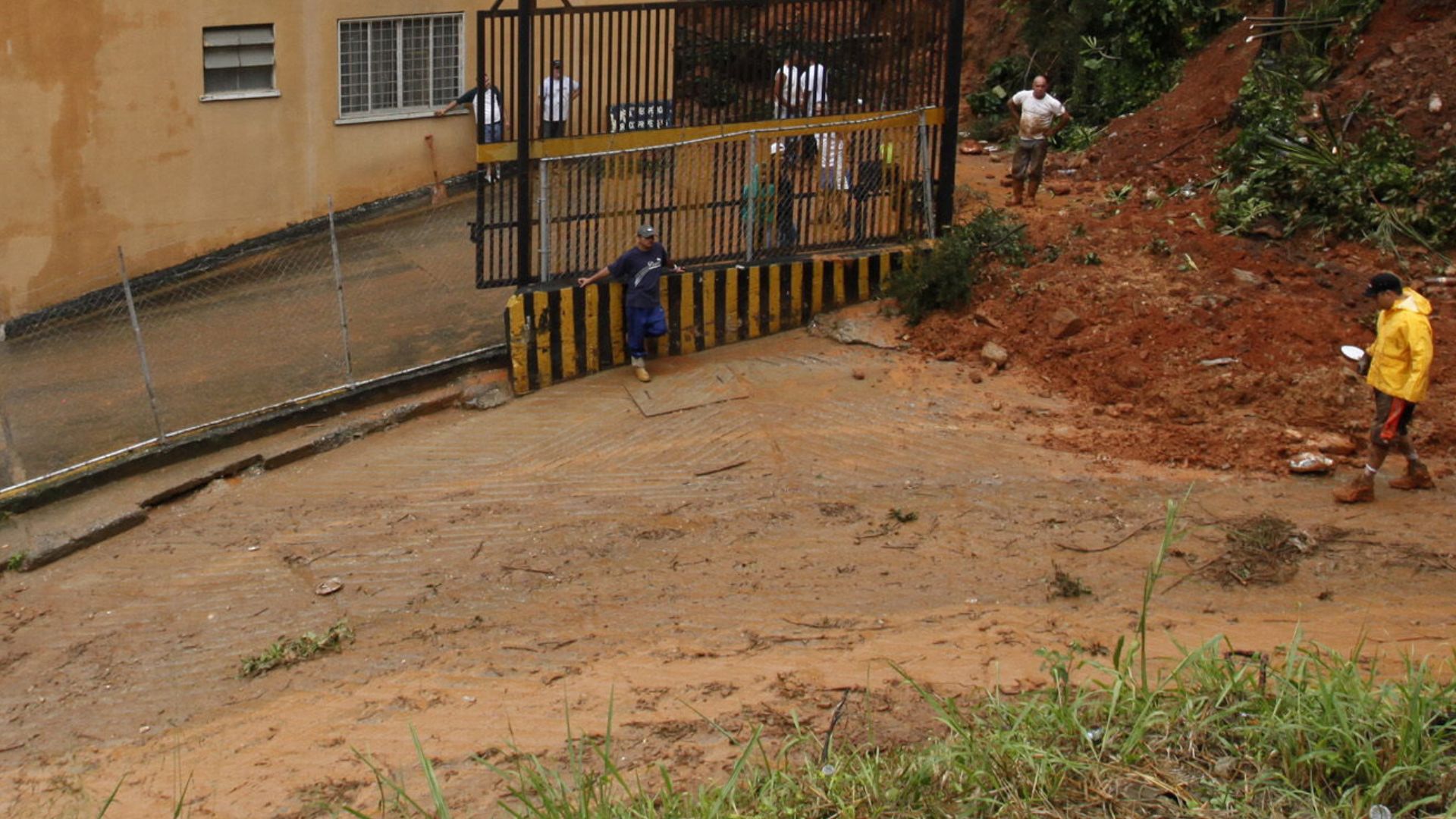 Vista general de un barrio afectado por las lluvias en Venezuela - Foto de referencia: EFE