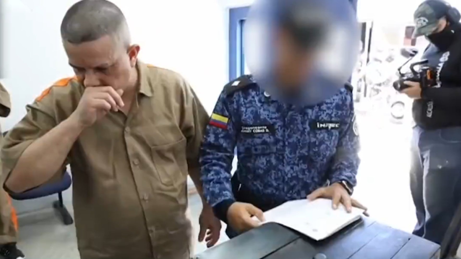 Presos en Colombia / FOTO: Captura de pantalla