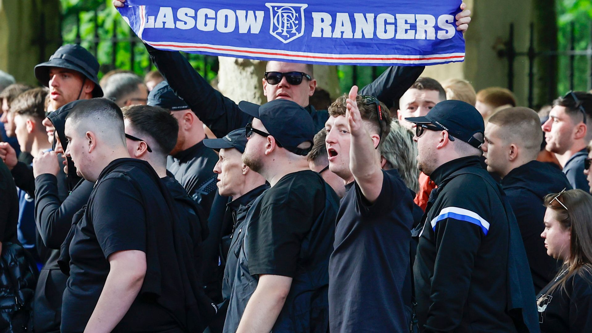 Aficionados del Rangers de Glasgow - Foto de referencia: EFE