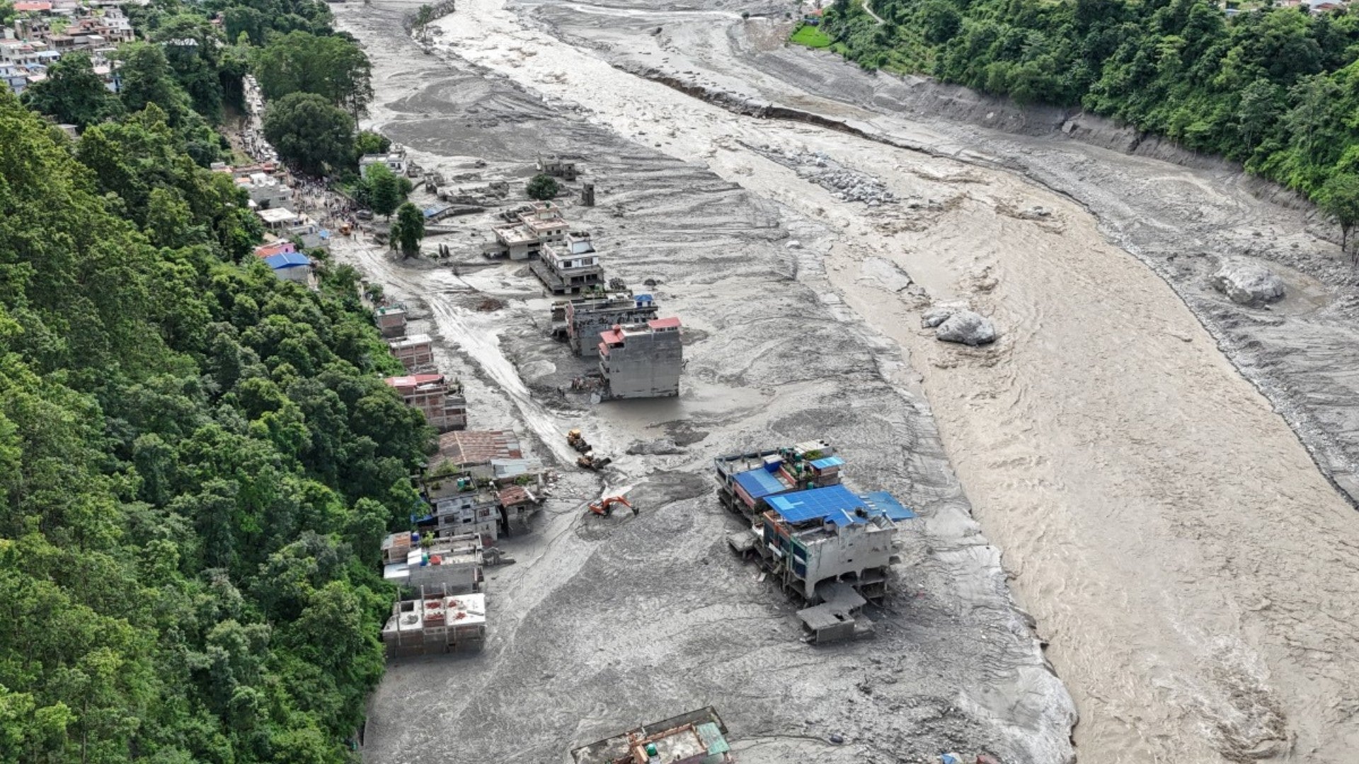 Inundaciones en Nepal (AFP)