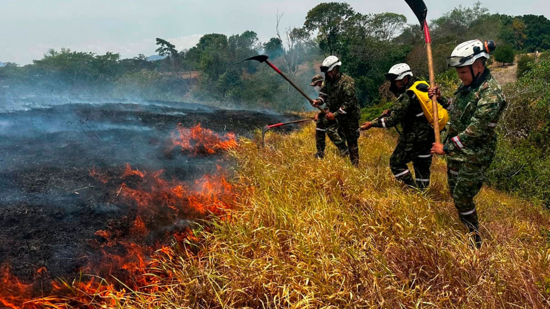Incendios en el Tolima - EFE