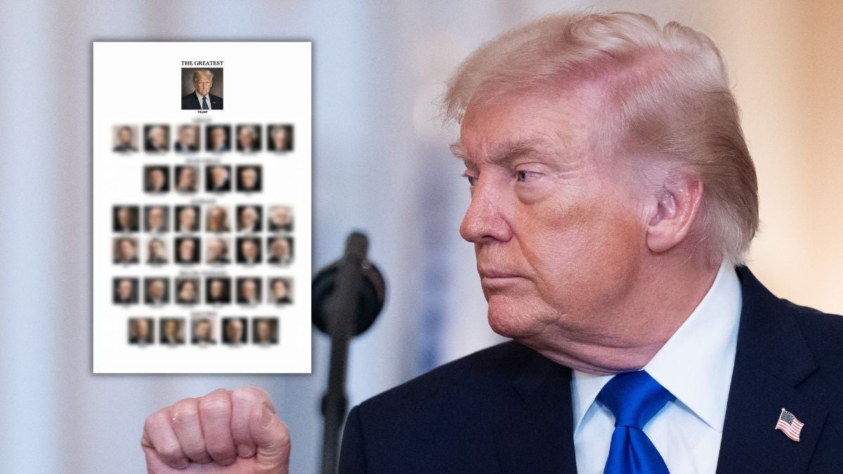 Donald Trump, presidente de EE. UU.
