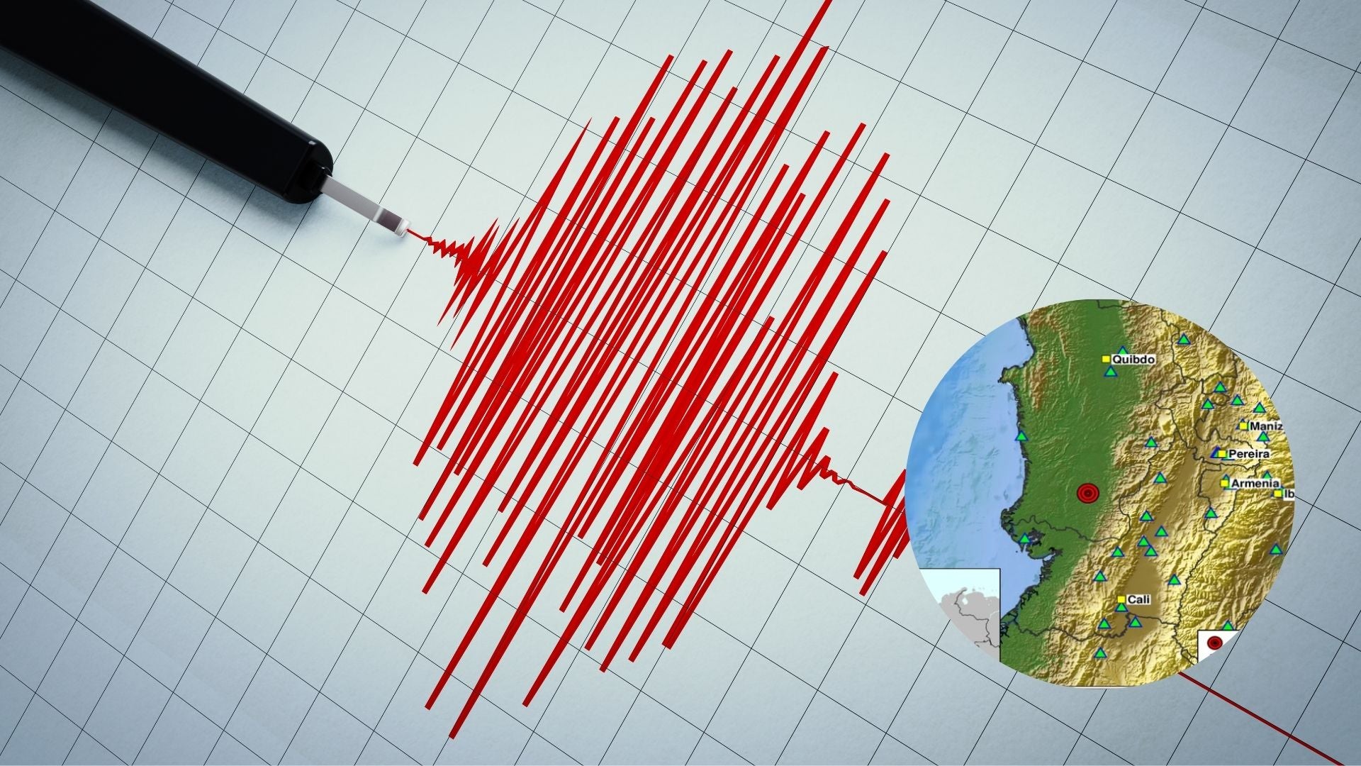 Sismo de este 28 de agosto en Chocó - Canva y redes
