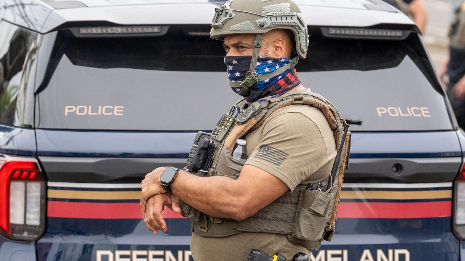 agente del Servicio de Inmigración y Control de Aduanas ICE- Foto: EFE