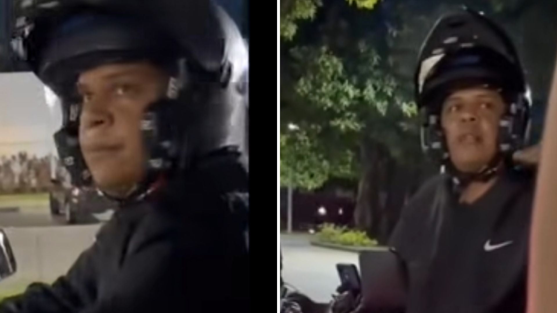 "Funcionario" vestido de civil pidiendo papeles a un conductor en Caracas (Venezuela) - Fotos: X