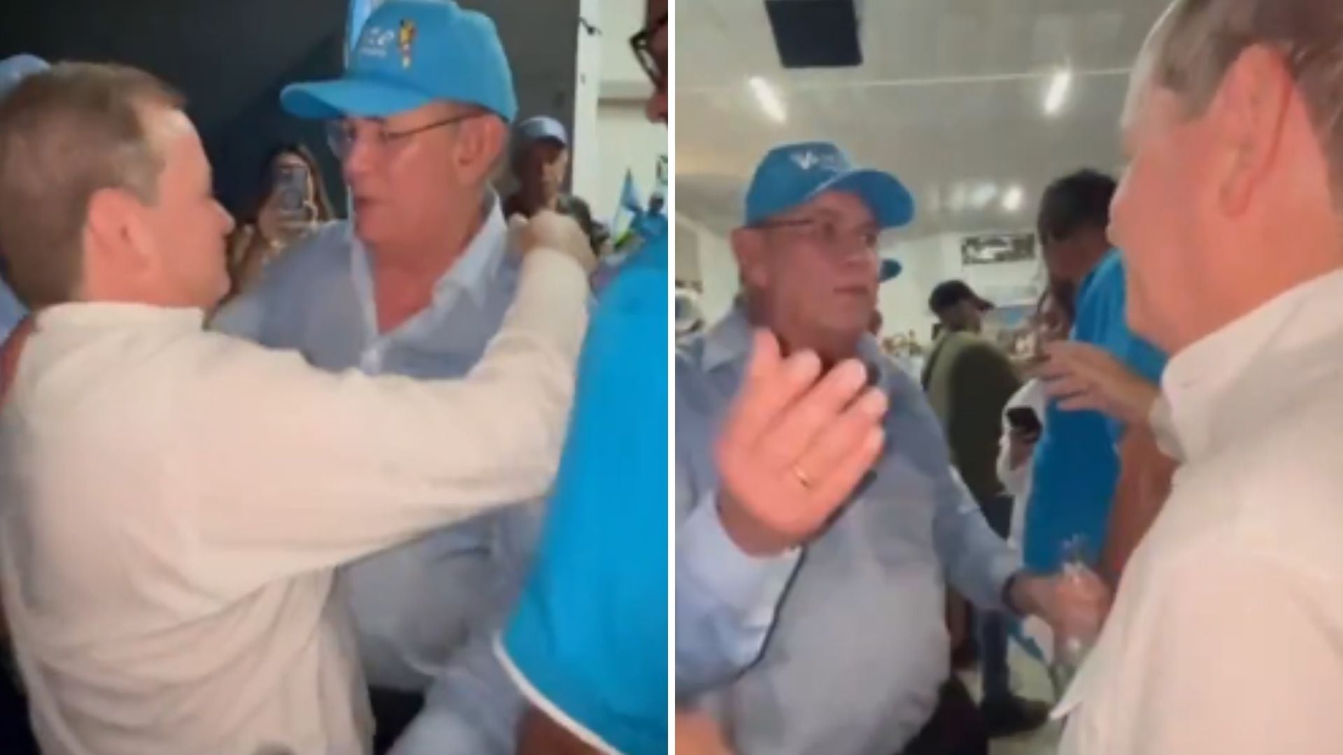 Dirigentes políticos venezolanos Juan Pablo Guanipa y Omar González - Fotos: X