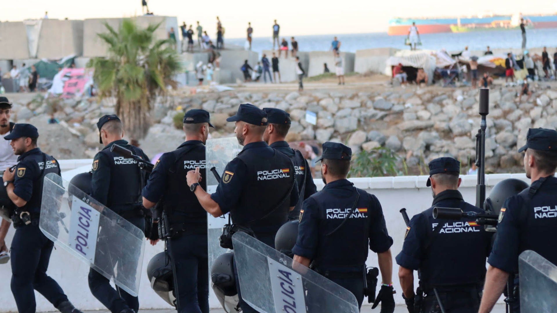 Situación en Ceuta - Foto: EFE