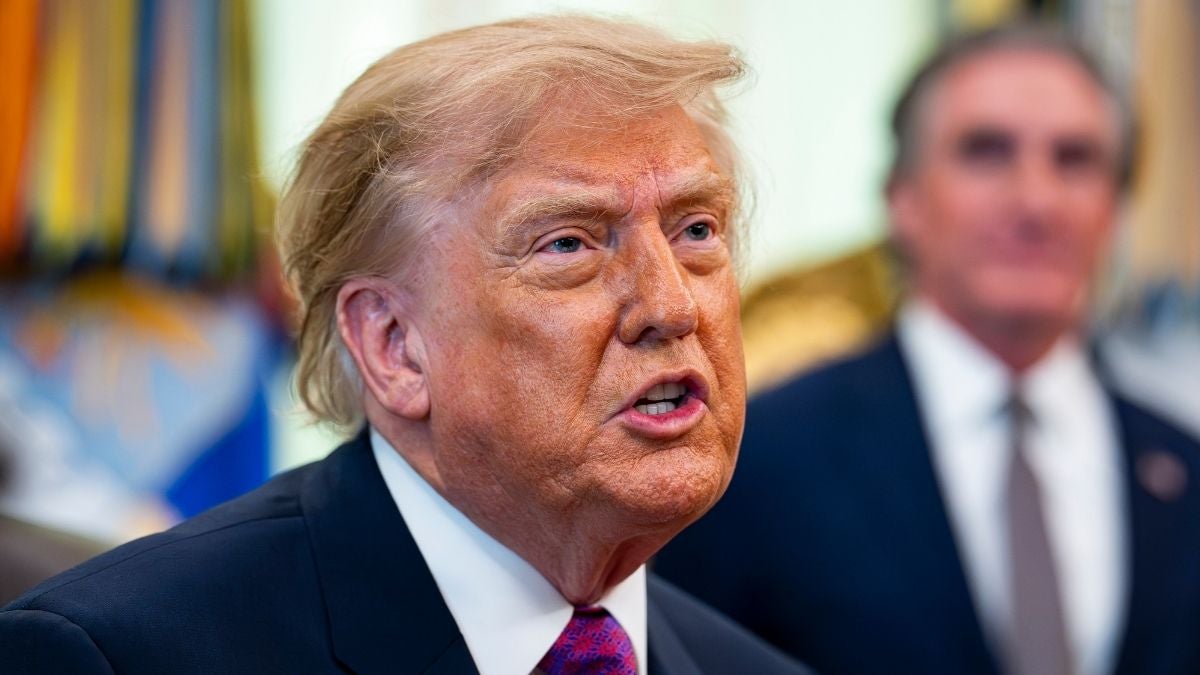 Donald Trump, presidente de Estados Unidos (EFE)