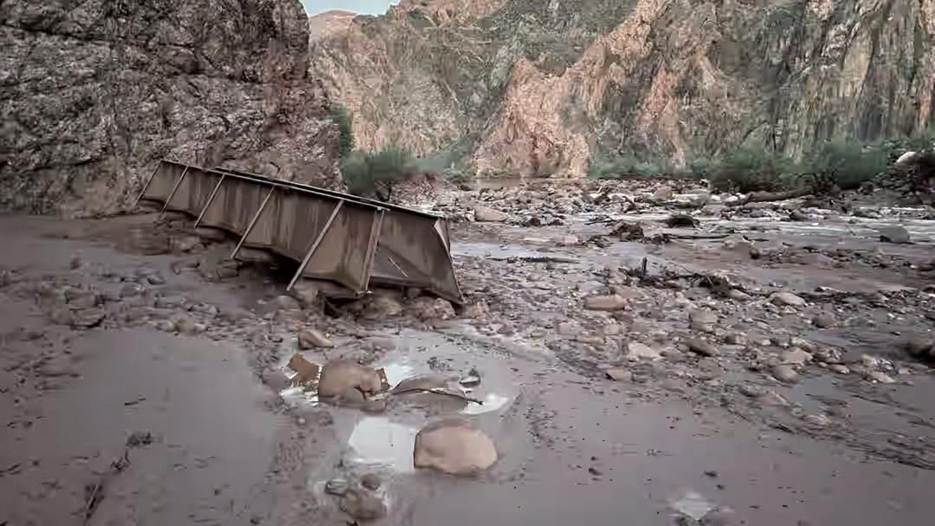 Inundaciones en el Gran Cañón de EE. UU. - Foto: EFE