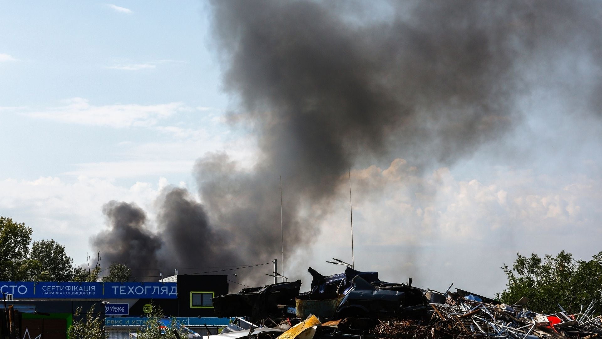 Ataques contra redes de suministro en Ucrania-Foto: EFE