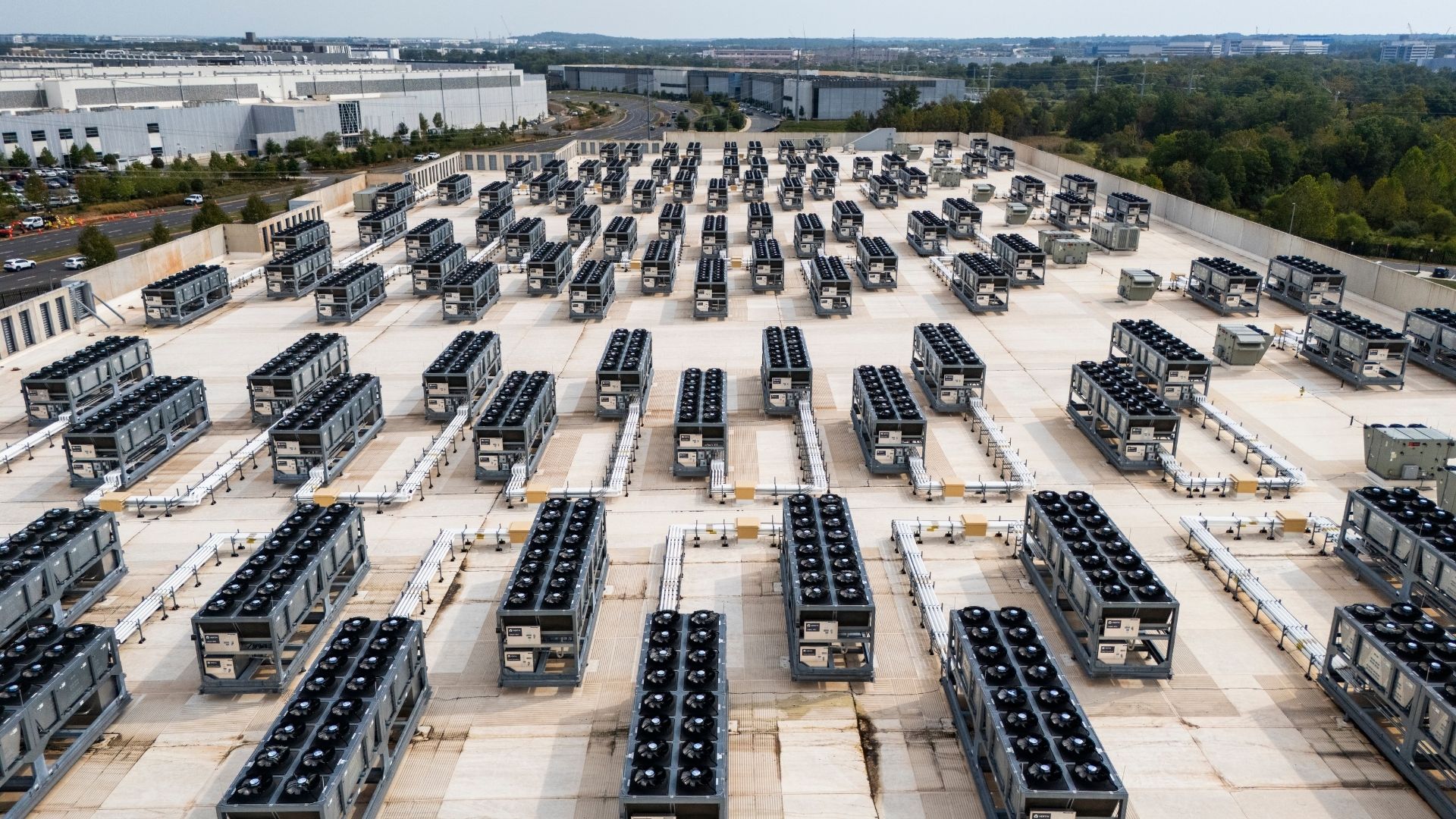 Centros de datos en Virginia- Foto: EFE