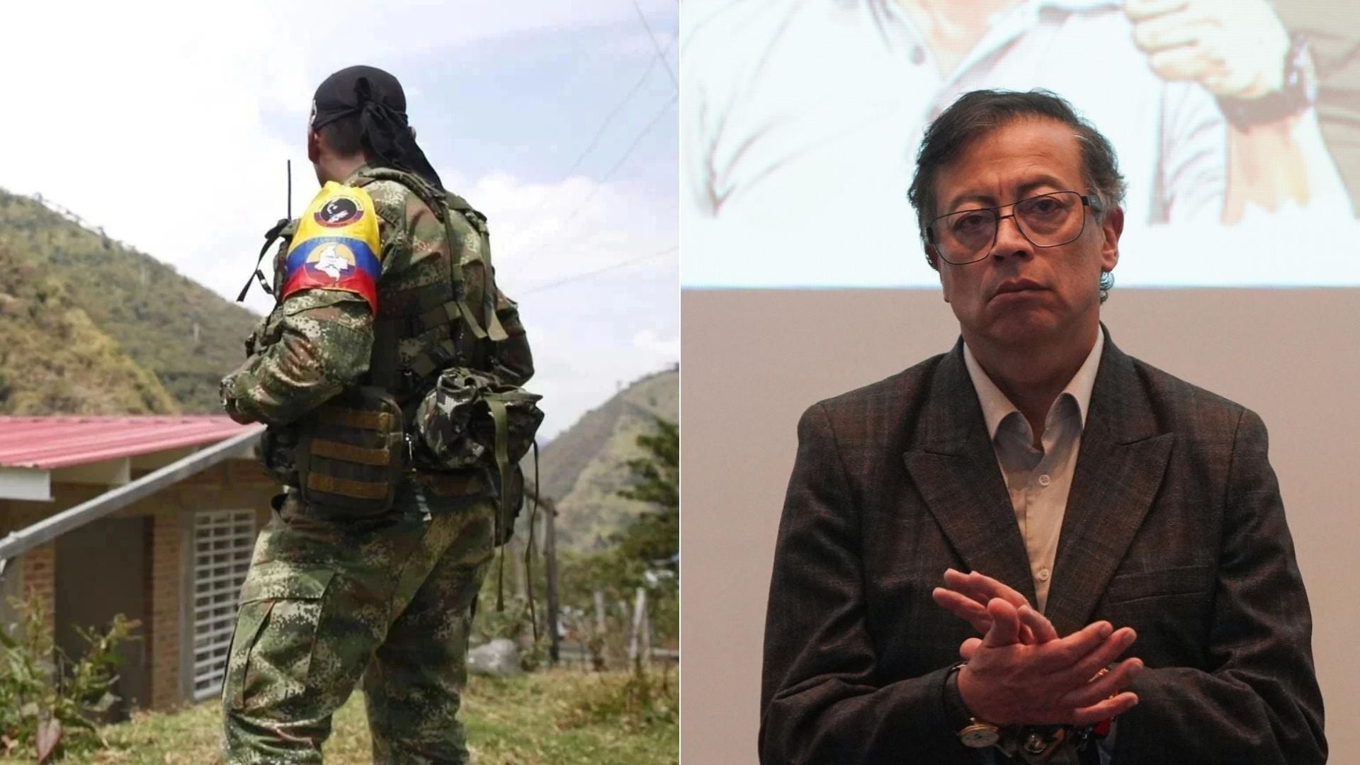 La fallida "Paz Total" del gobierno Petro permitió el crecimiento de los grupos criminales - Fotos: EFE